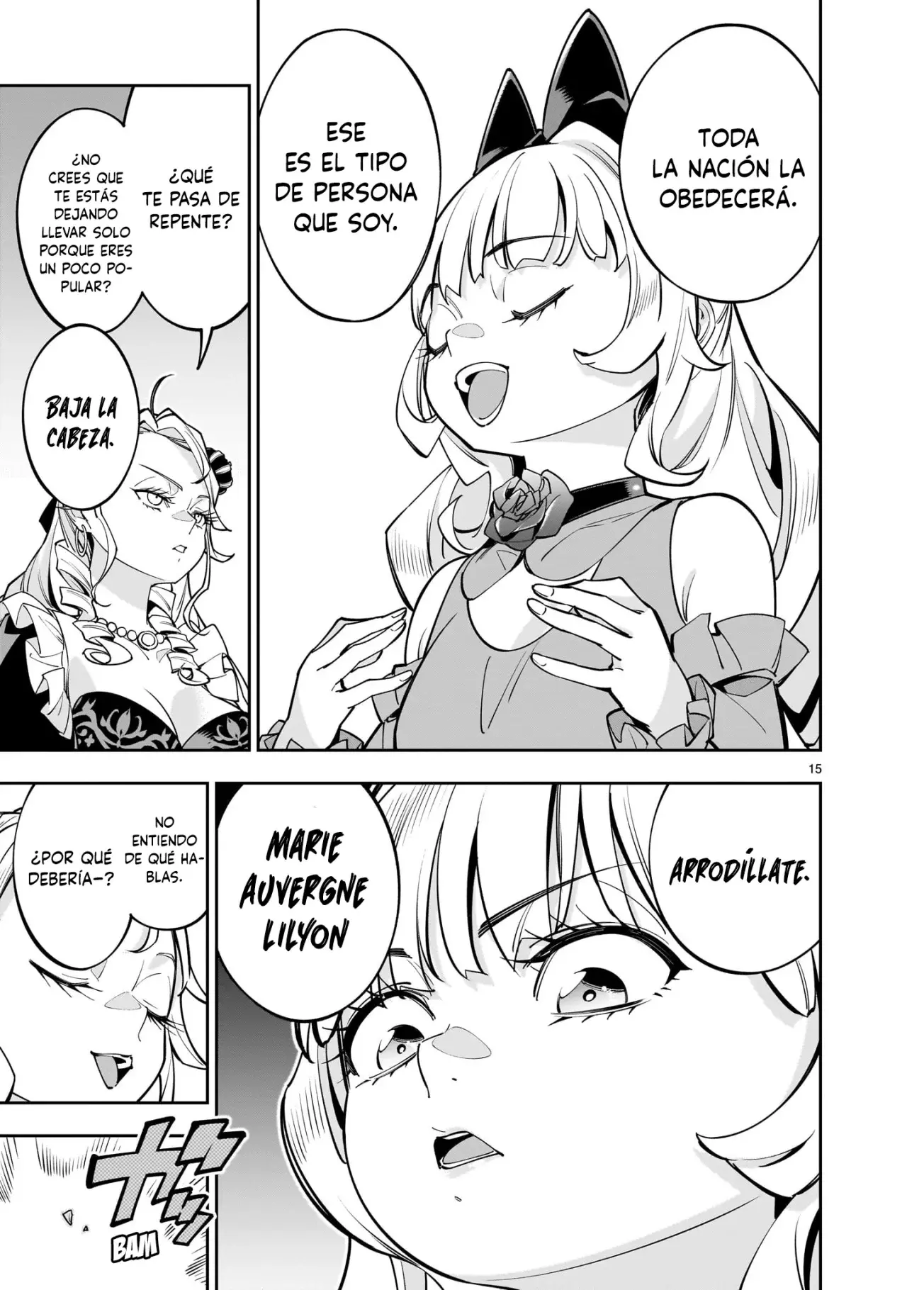 Shi ni Modori Oujo wa Ikinobiru Tameni Yuri Harem wo Tsukuru Koto ni Shita Capitulo 7 página 16