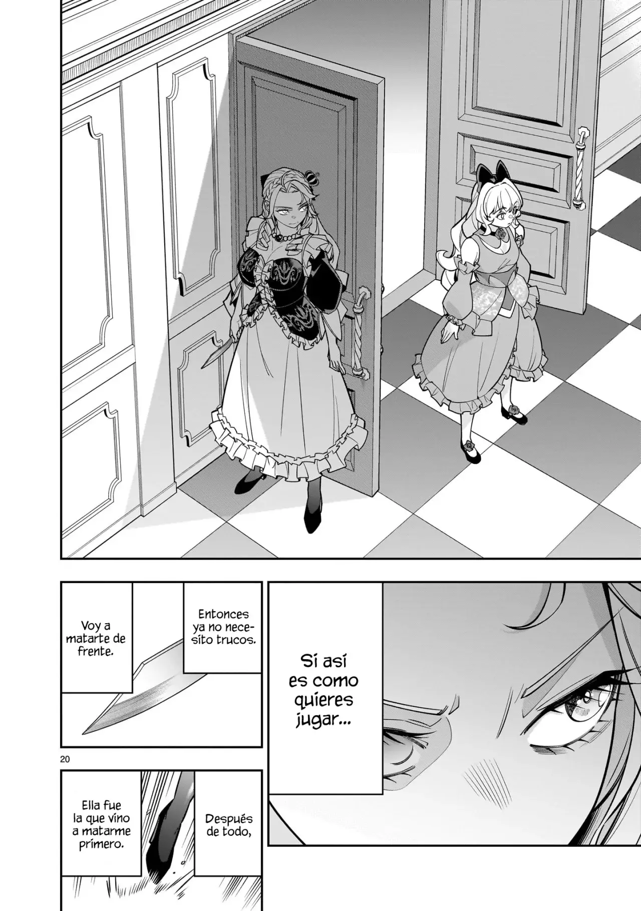 Shi ni Modori Oujo wa Ikinobiru Tameni Yuri Harem wo Tsukuru Koto ni Shita Capitulo 7 página 21