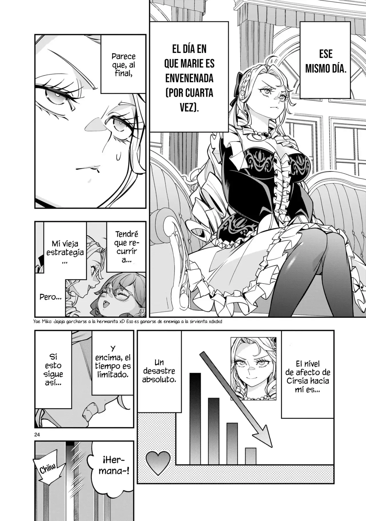 Shi ni Modori Oujo wa Ikinobiru Tameni Yuri Harem wo Tsukuru Koto ni Shita Capitulo 7 página 25