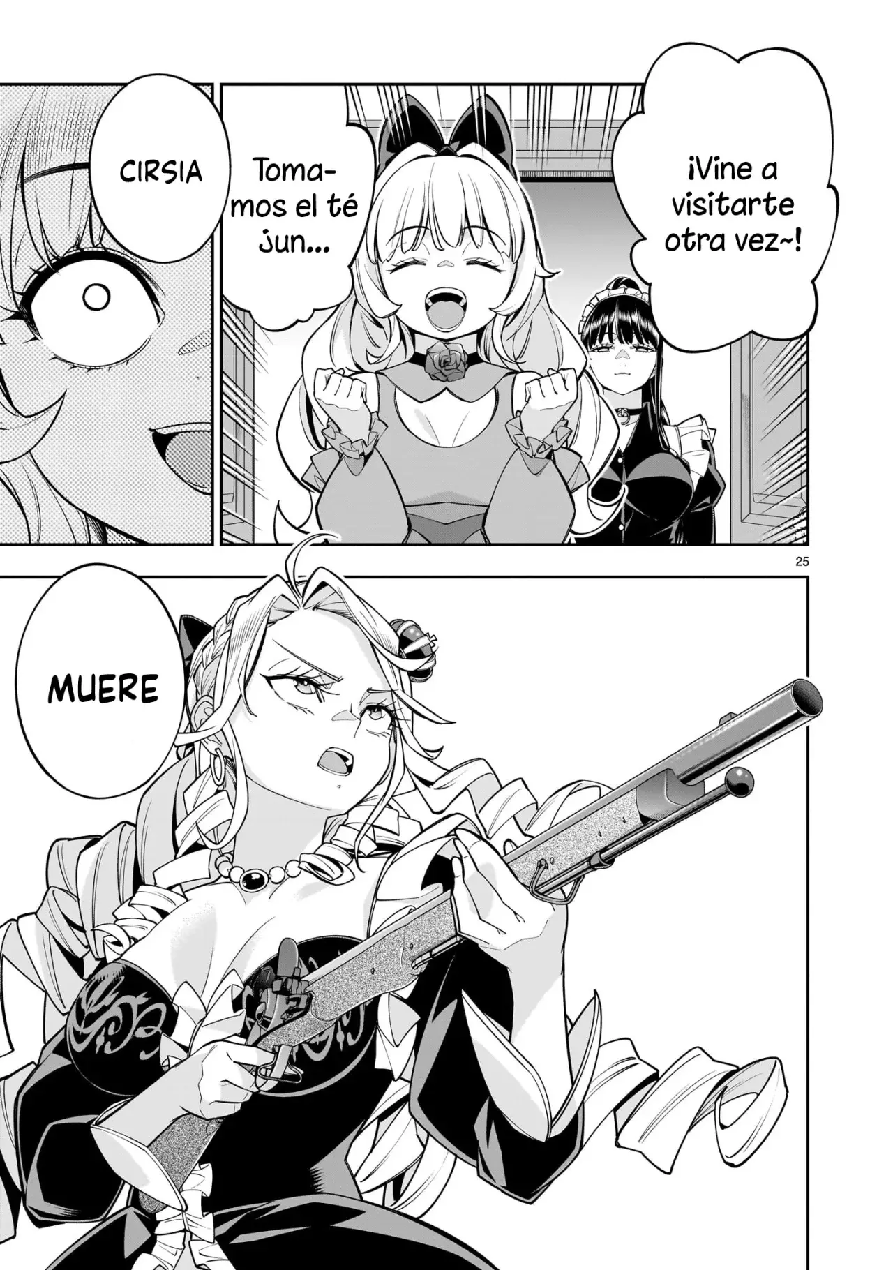 Shi ni Modori Oujo wa Ikinobiru Tameni Yuri Harem wo Tsukuru Koto ni Shita Capitulo 7 página 26