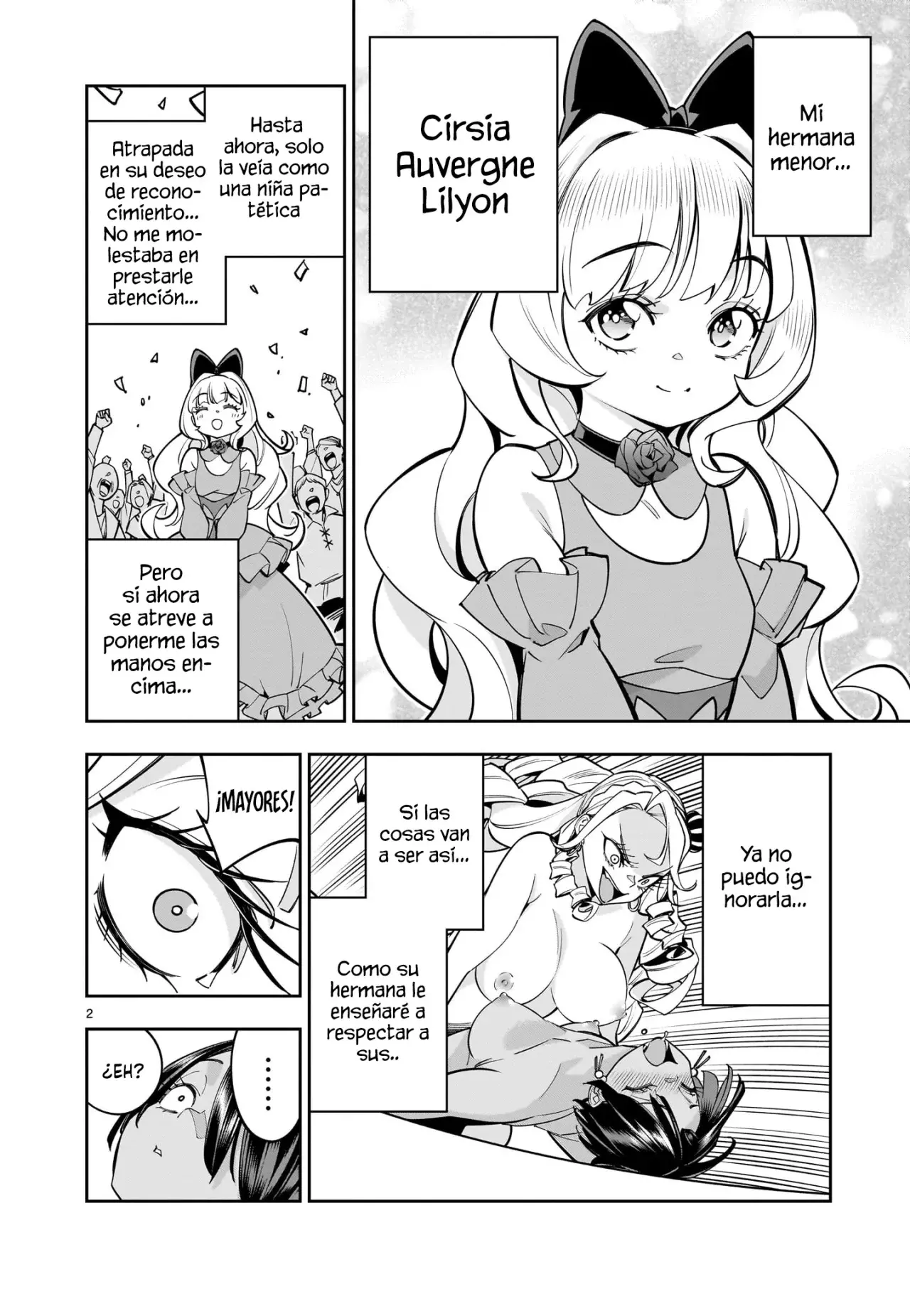 Shi ni Modori Oujo wa Ikinobiru Tameni Yuri Harem wo Tsukuru Koto ni Shita Capitulo 7 página 3