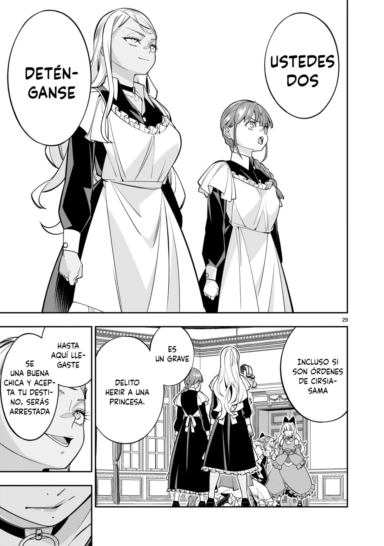 Shi ni Modori Oujo wa Ikinobiru Tameni Yuri Harem wo Tsukuru Koto ni Shita Capitulo 7 página 30