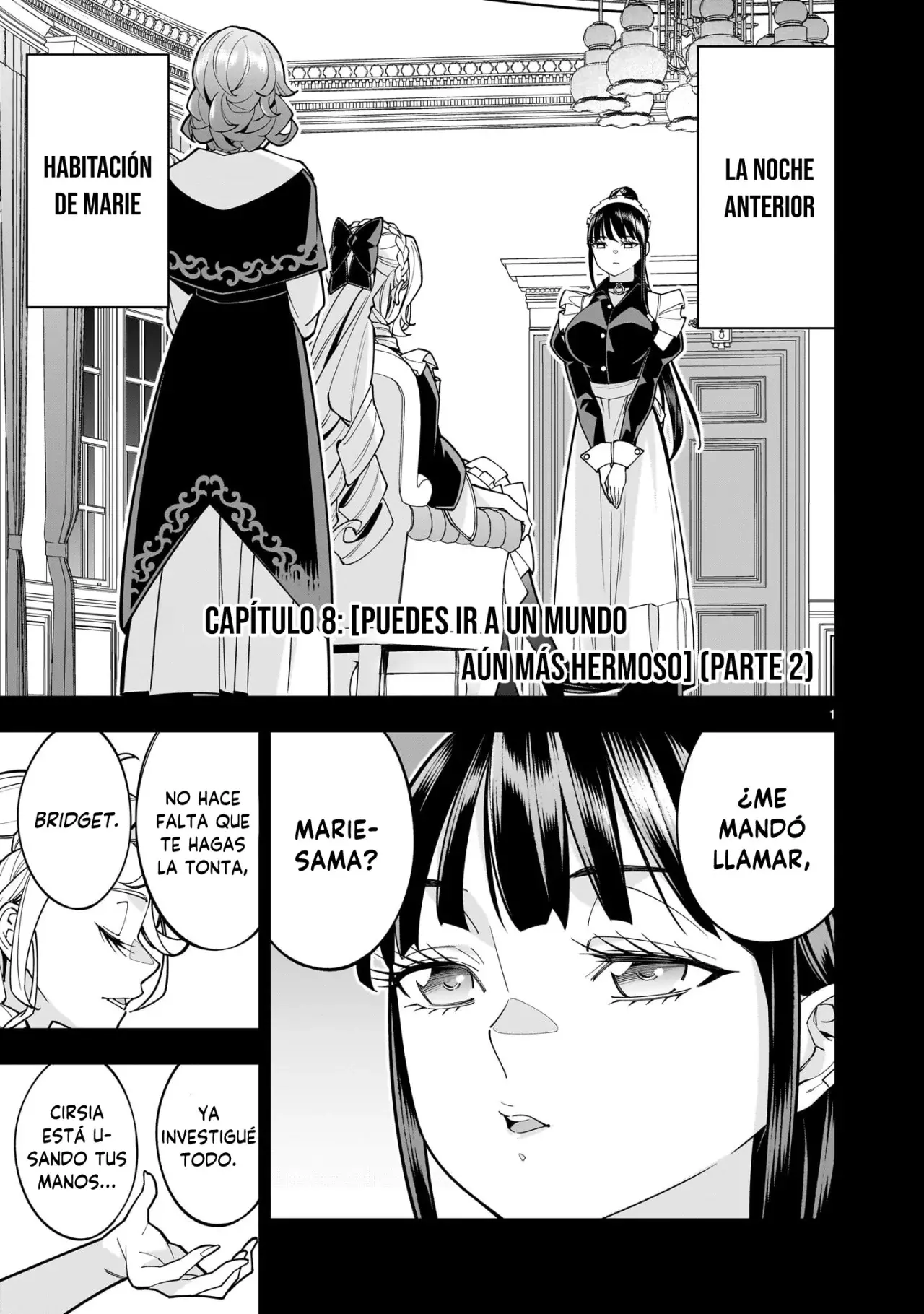 Shi ni Modori Oujo wa Ikinobiru Tameni Yuri Harem wo Tsukuru Koto ni Shita Capitulo 8.2 página 2