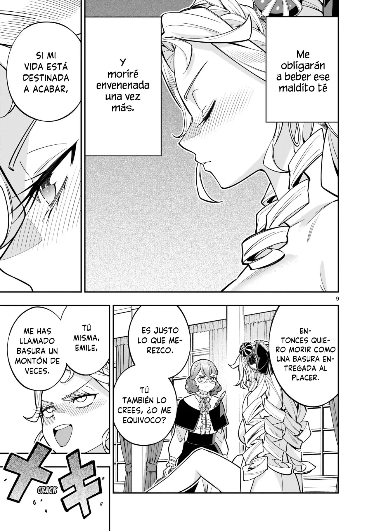 Shi ni Modori Oujo wa Ikinobiru Tameni Yuri Harem wo Tsukuru Koto ni Shita Capitulo 8 página 10