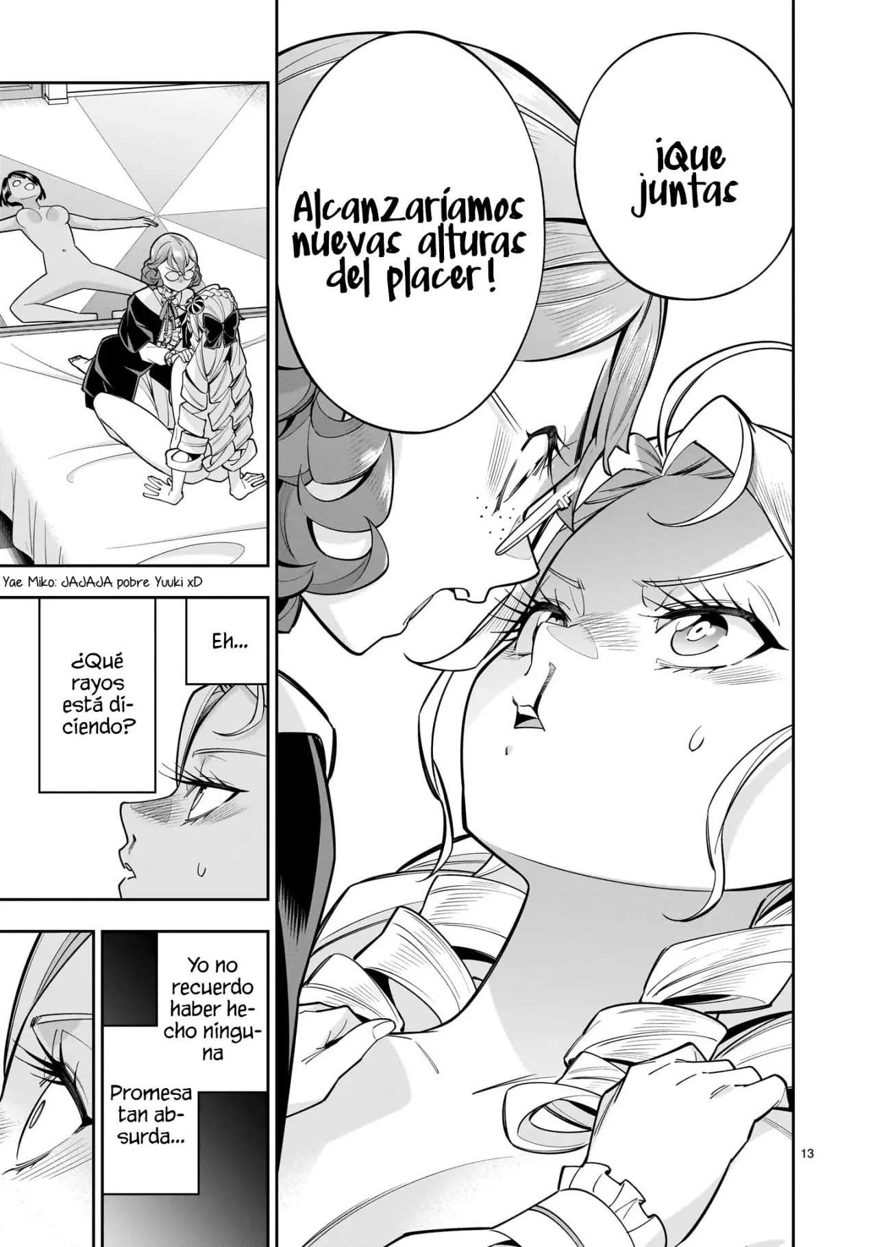 Shi ni Modori Oujo wa Ikinobiru Tameni Yuri Harem wo Tsukuru Koto ni Shita Capitulo 8 página 14
