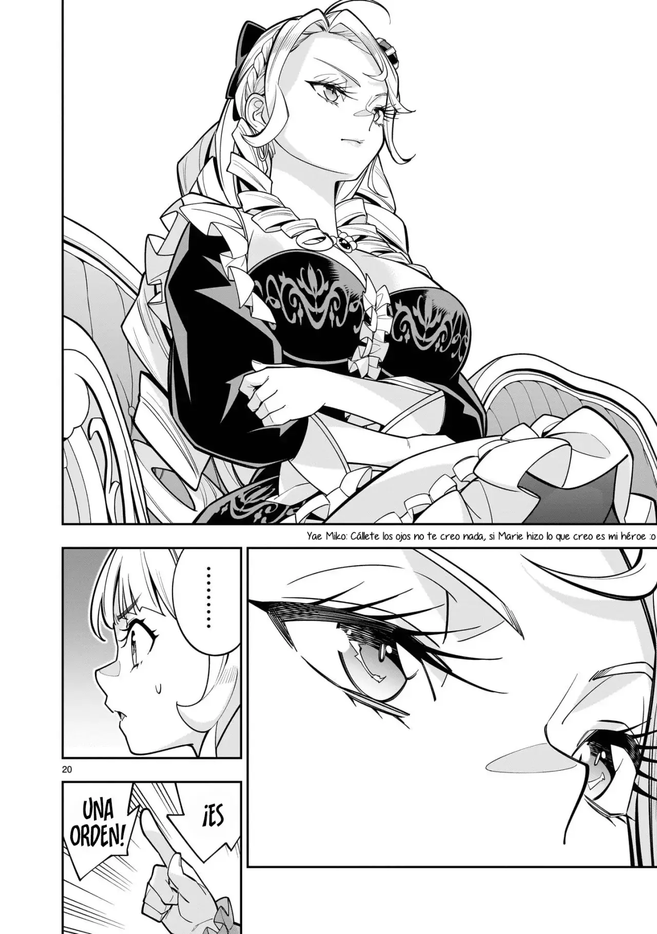 Shi ni Modori Oujo wa Ikinobiru Tameni Yuri Harem wo Tsukuru Koto ni Shita Capitulo 8 página 21