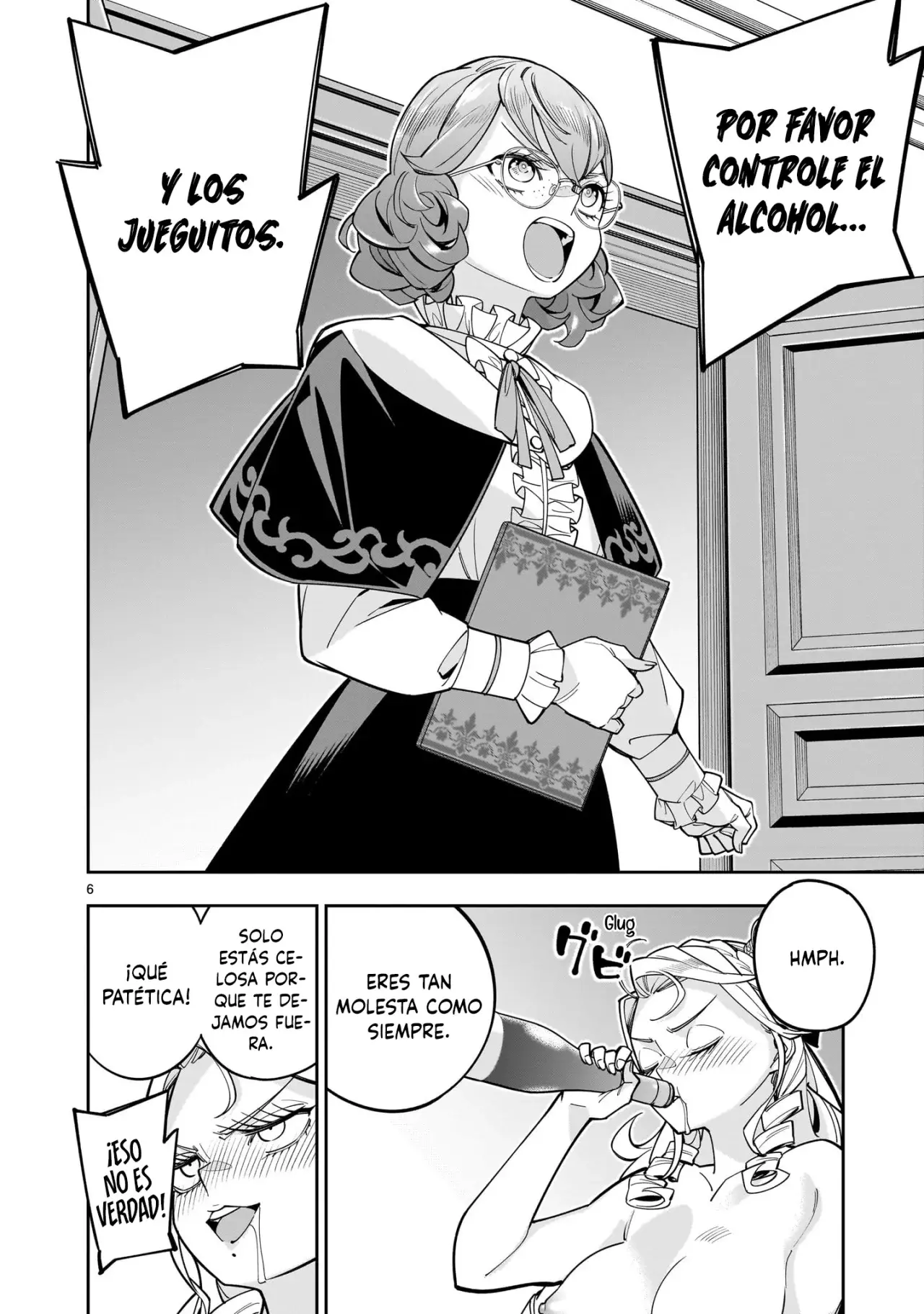 Shi ni Modori Oujo wa Ikinobiru Tameni Yuri Harem wo Tsukuru Koto ni Shita Capitulo 8 página 7