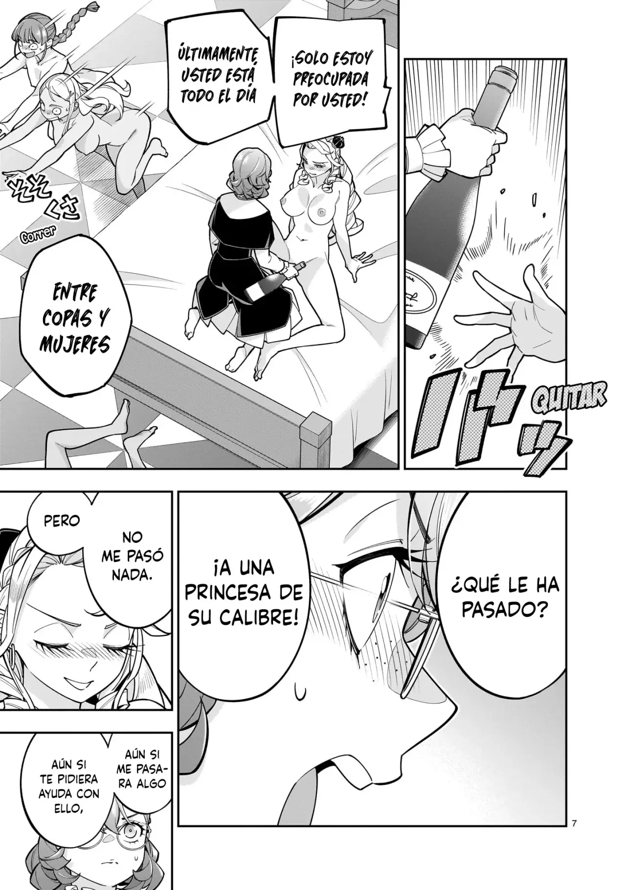 Shi ni Modori Oujo wa Ikinobiru Tameni Yuri Harem wo Tsukuru Koto ni Shita Capitulo 8 página 8