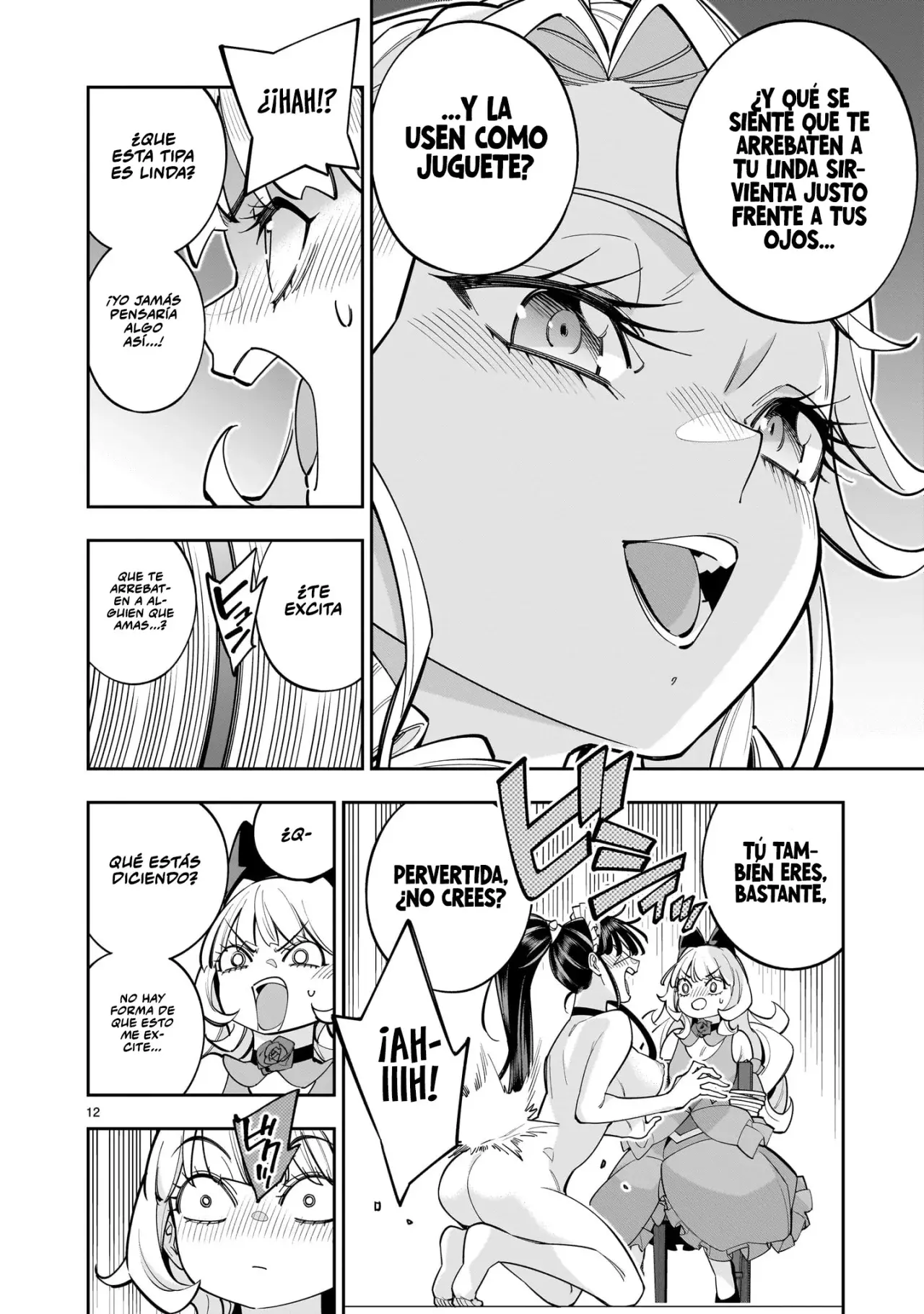 Shi ni Modori Oujo wa Ikinobiru Tameni Yuri Harem wo Tsukuru Koto ni Shita Capitulo 9: Qué cerdita tan vulgar página 13