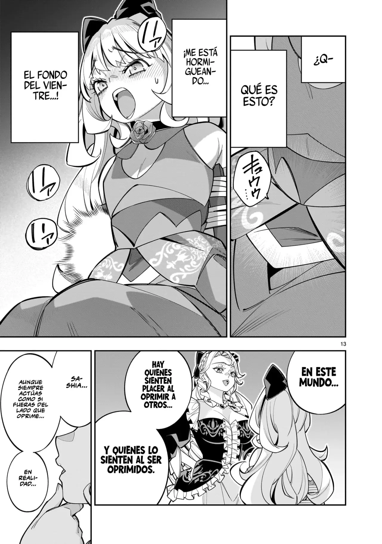 Shi ni Modori Oujo wa Ikinobiru Tameni Yuri Harem wo Tsukuru Koto ni Shita Capitulo 9: Qué cerdita tan vulgar página 14