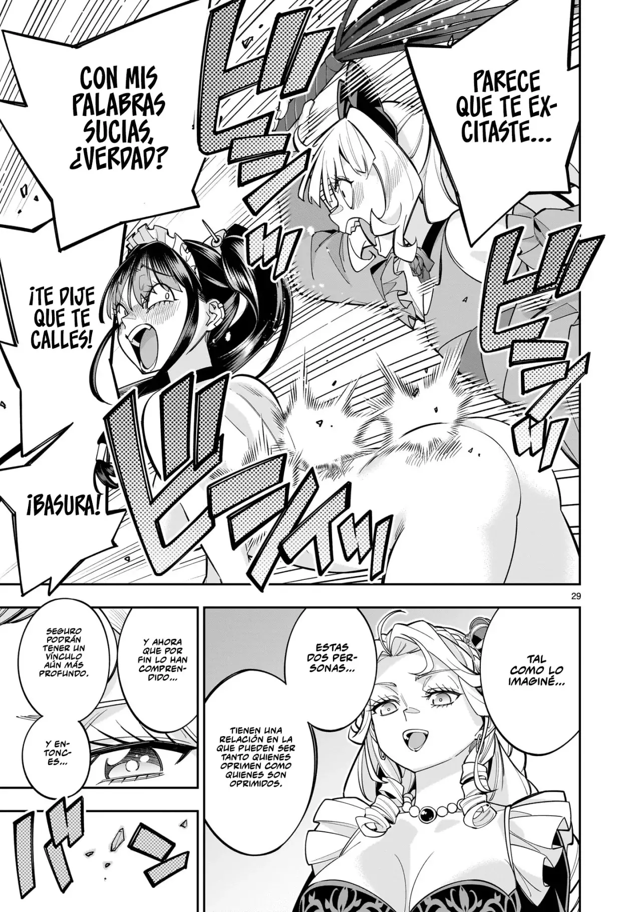 Shi ni Modori Oujo wa Ikinobiru Tameni Yuri Harem wo Tsukuru Koto ni Shita Capitulo 9: Qué cerdita tan vulgar página 29