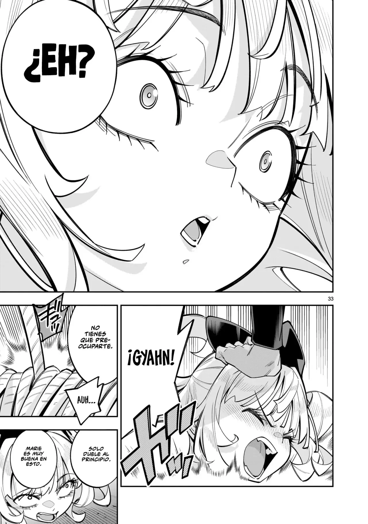 Shi ni Modori Oujo wa Ikinobiru Tameni Yuri Harem wo Tsukuru Koto ni Shita Capitulo 9: Qué cerdita tan vulgar página 33