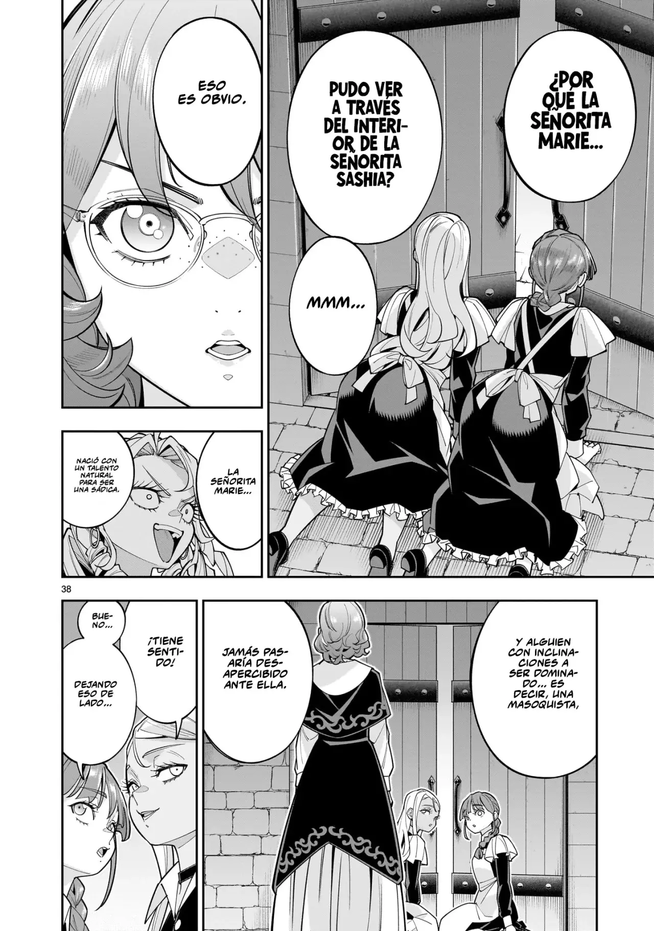 Shi ni Modori Oujo wa Ikinobiru Tameni Yuri Harem wo Tsukuru Koto ni Shita Capitulo 9: Qué cerdita tan vulgar página 38