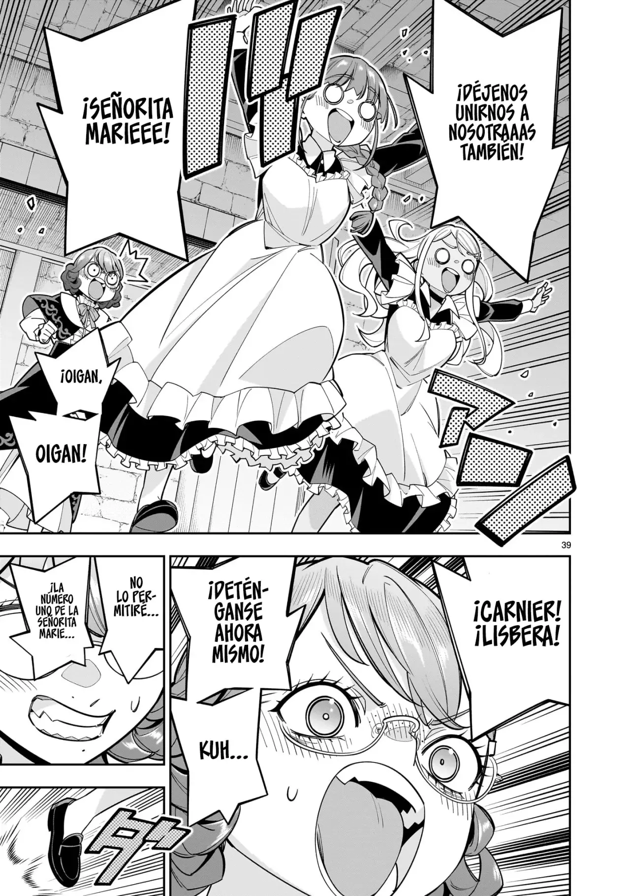 Shi ni Modori Oujo wa Ikinobiru Tameni Yuri Harem wo Tsukuru Koto ni Shita Capitulo 9: Qué cerdita tan vulgar página 39