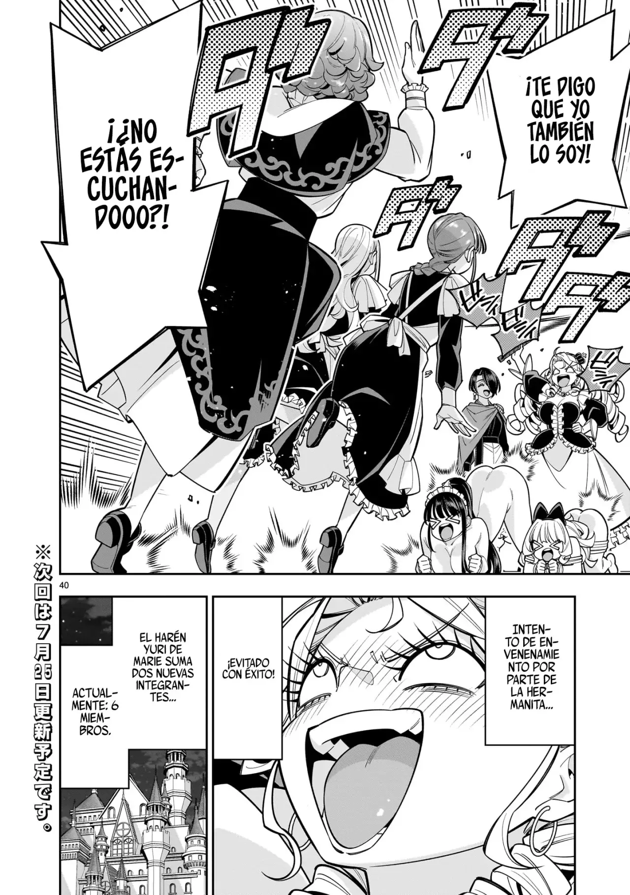 Shi ni Modori Oujo wa Ikinobiru Tameni Yuri Harem wo Tsukuru Koto ni Shita Capitulo 9: Qué cerdita tan vulgar página 40