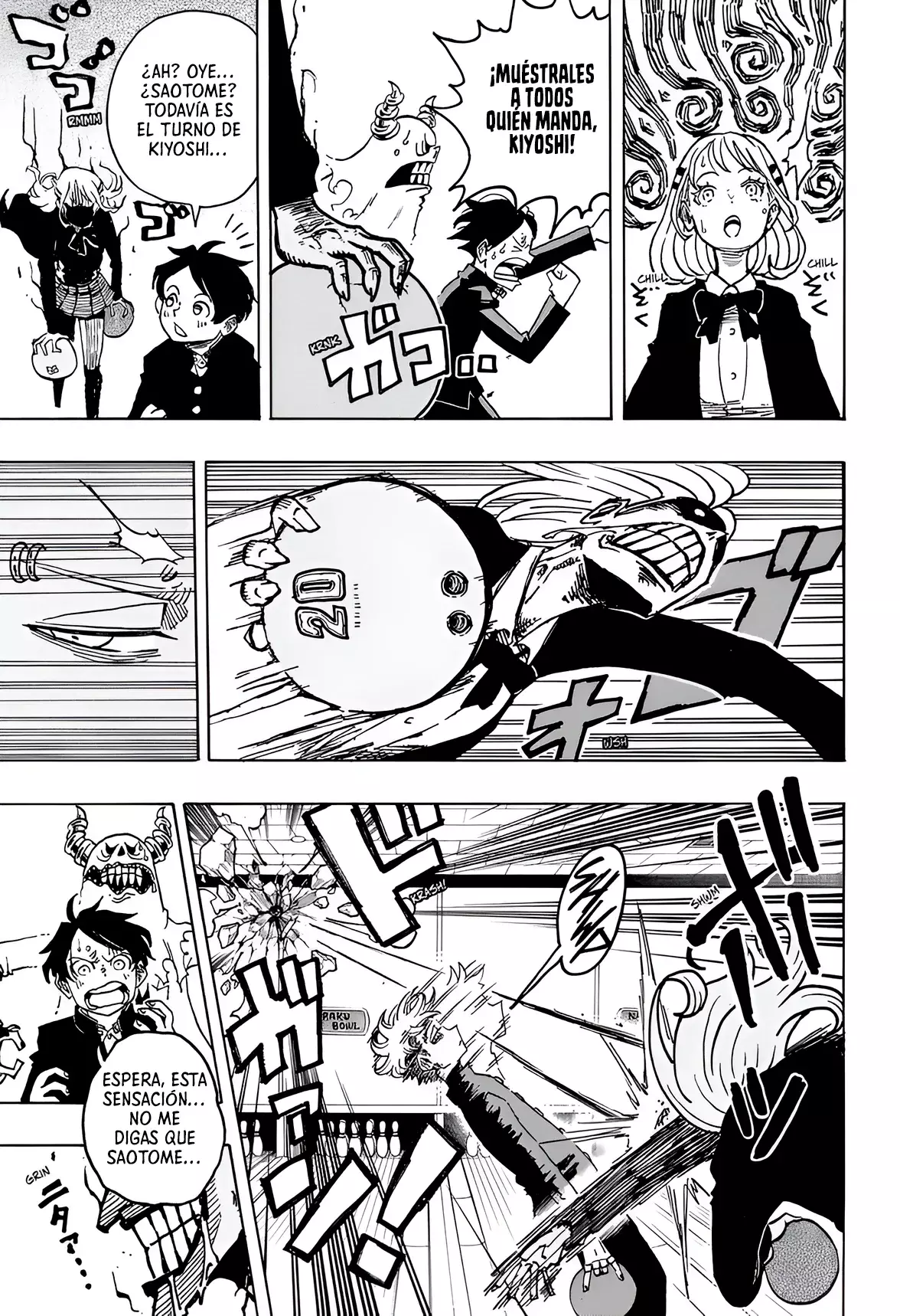 Ultimate Exorcist Kiyoshi Capitulo 10: Vayamos al Boliche página 15