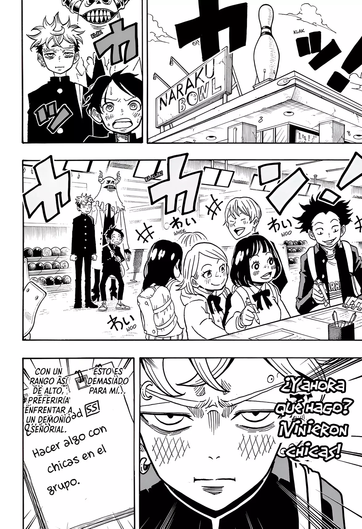 Ultimate Exorcist Kiyoshi Capitulo 10: Vayamos al Boliche página 8