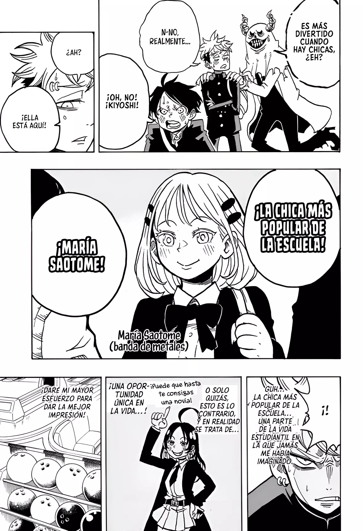 Ultimate Exorcist Kiyoshi Capitulo 10: Vayamos al Boliche página 9