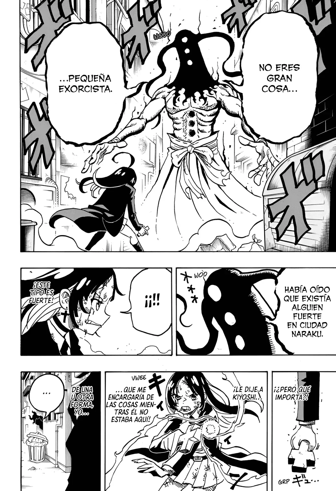 Ultimate Exorcist Kiyoshi Capitulo 17: Gran Cruz página 14
