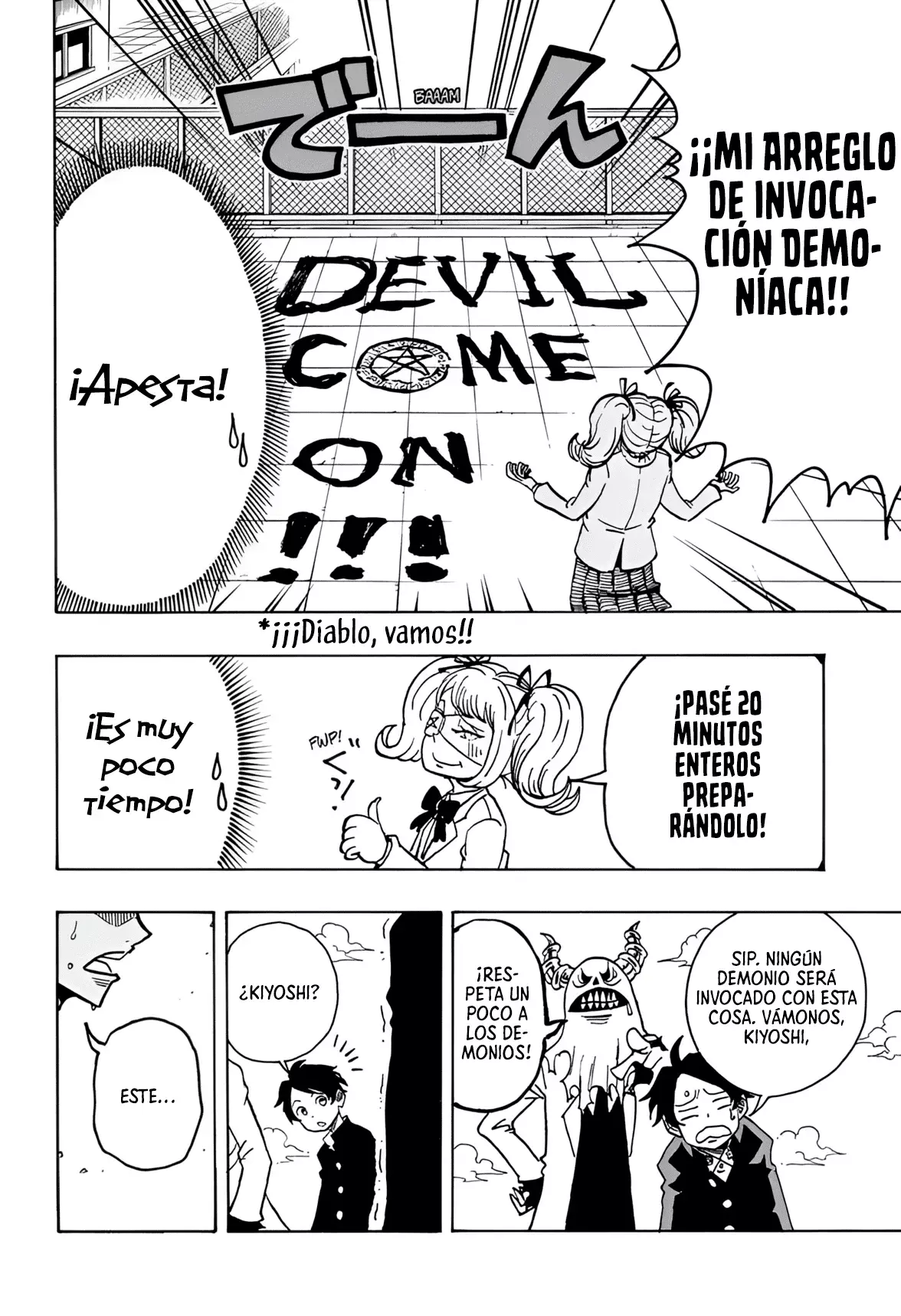 Ultimate Exorcist Kiyoshi Capitulo 18: El Club de Investigación Ocultista de la Secundaria Naraku página 12