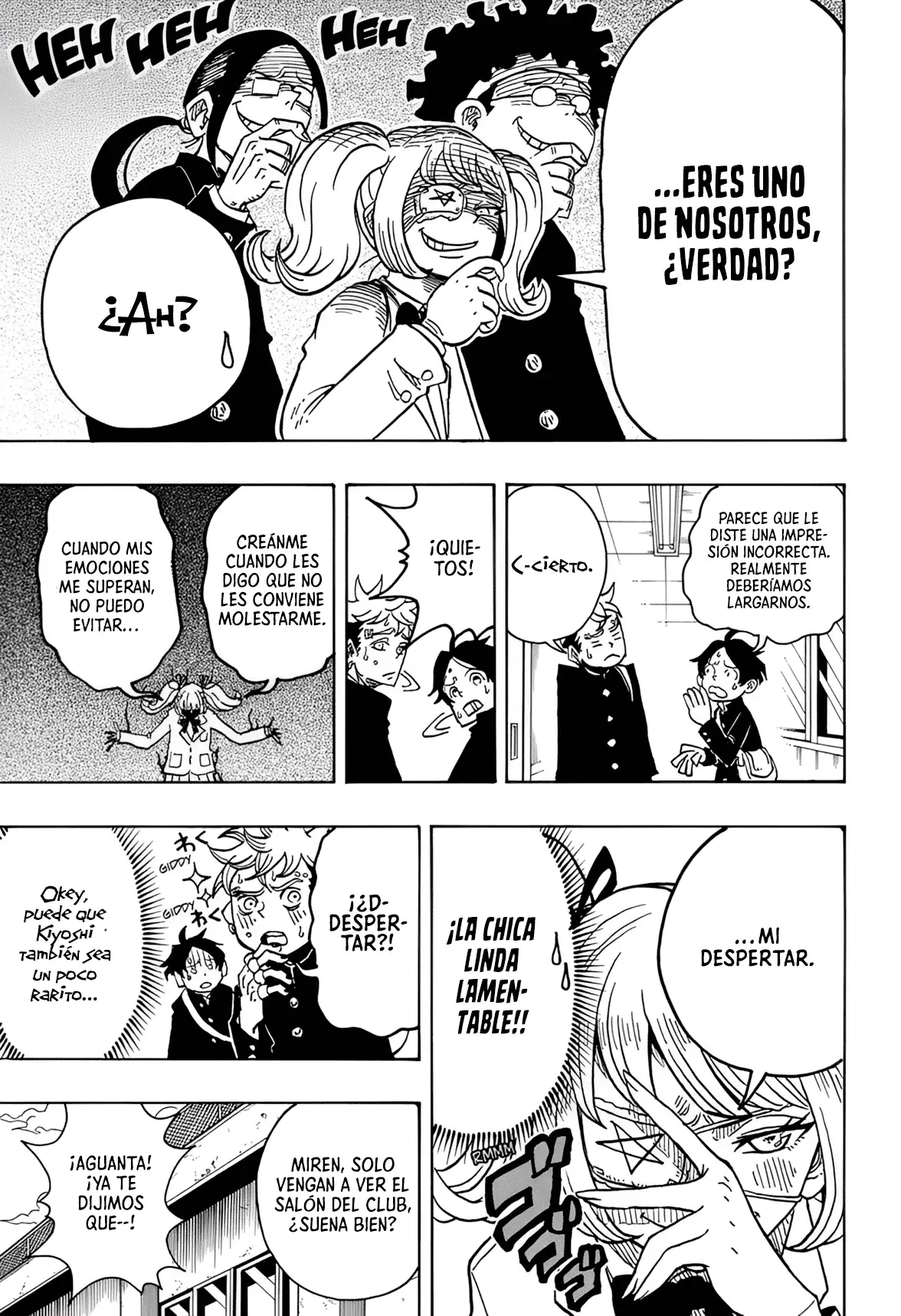 Ultimate Exorcist Kiyoshi Capitulo 18: El Club de Investigación Ocultista de la Secundaria Naraku página 7