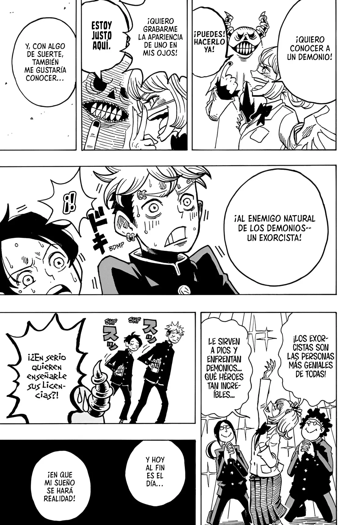 Ultimate Exorcist Kiyoshi Capitulo 18: El Club de Investigación Ocultista de la Secundaria Naraku página 9