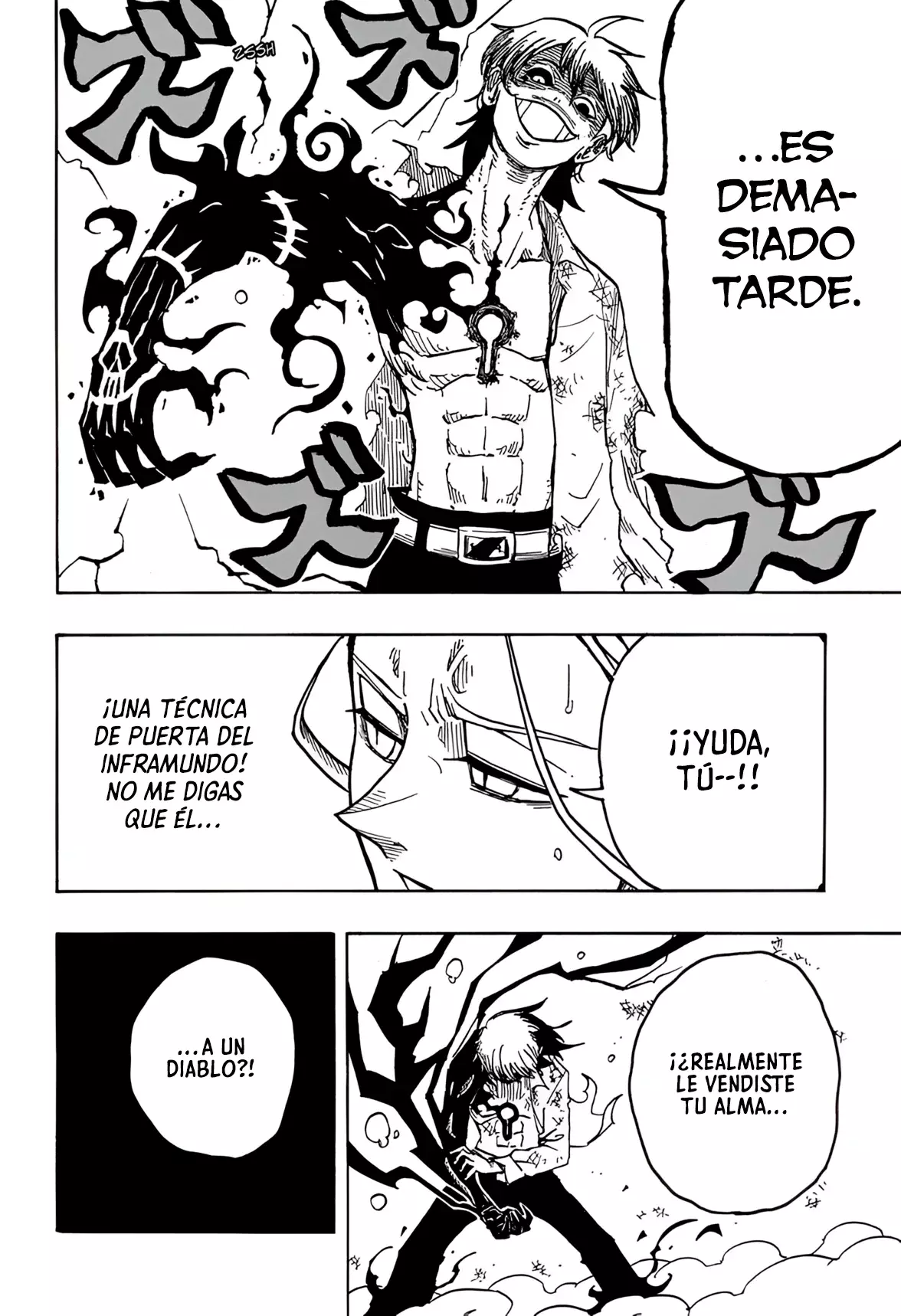 Ultimate Exorcist Kiyoshi Capitulo 19: Sakaki vs. Yuda página 10