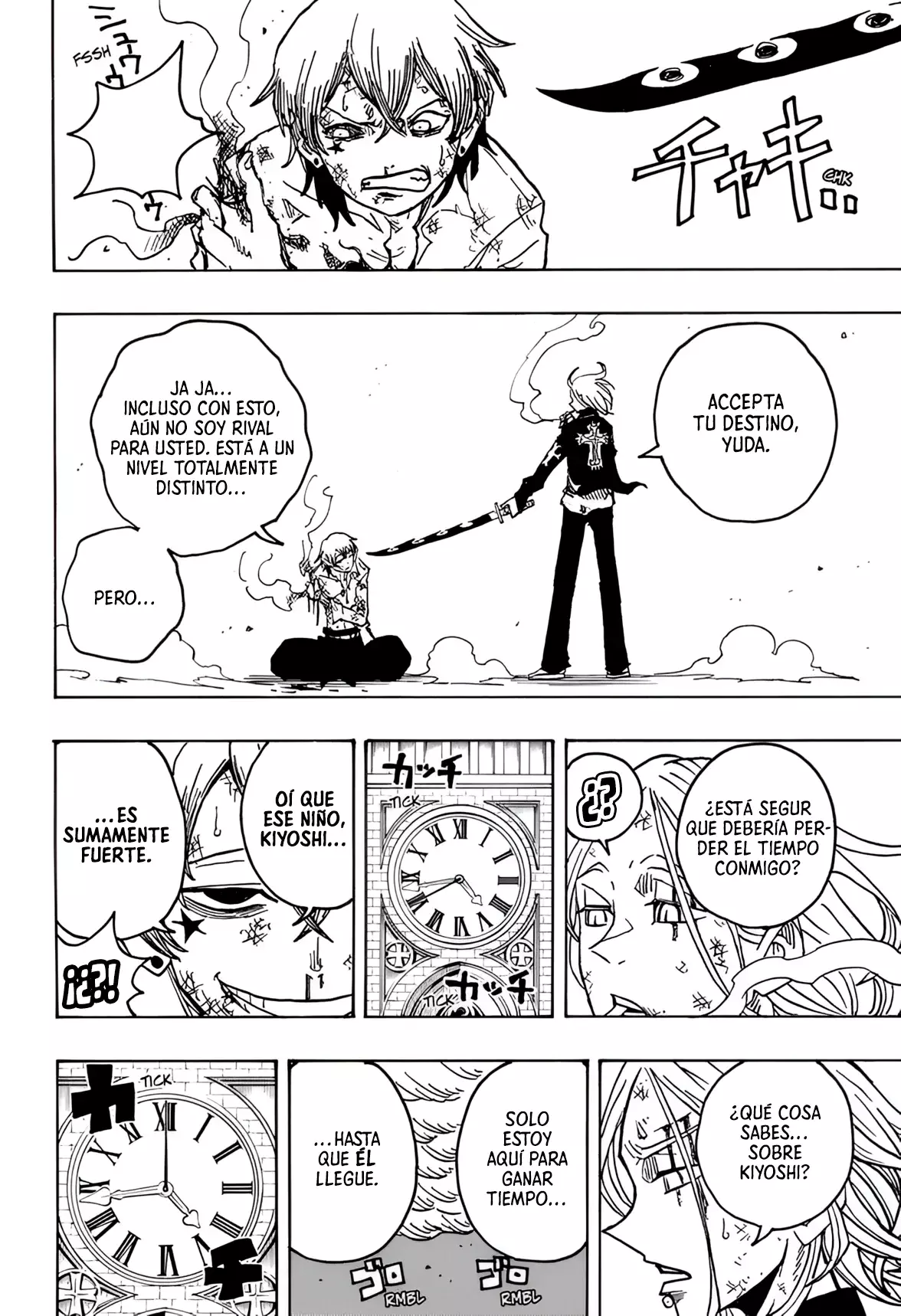Ultimate Exorcist Kiyoshi Capitulo 19: Sakaki vs. Yuda página 15