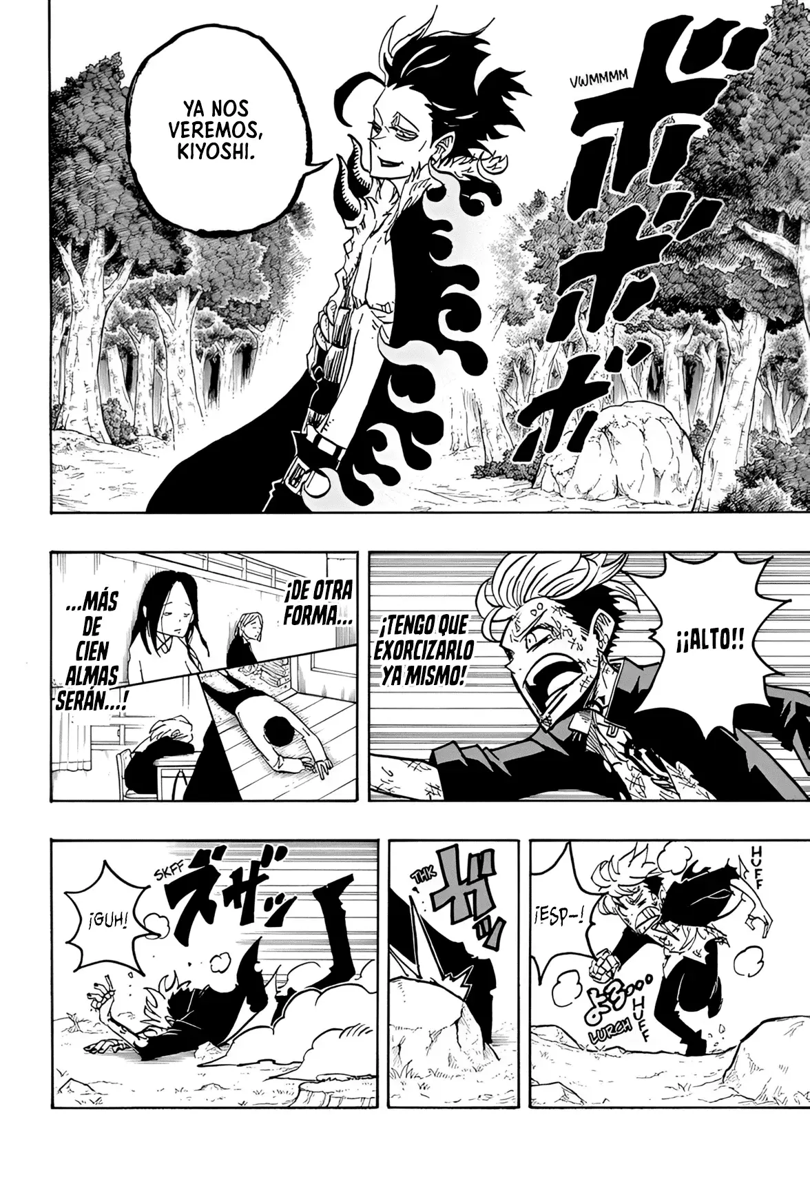 Ultimate Exorcist Kiyoshi Capitulo 22: Asuta Roth página 16