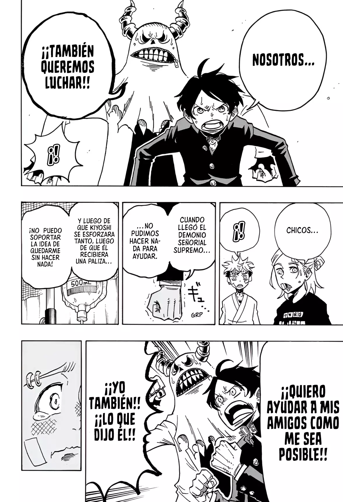 Ultimate Exorcist Kiyoshi Capitulo 23: Lágrimas de Kiyoshi página 18