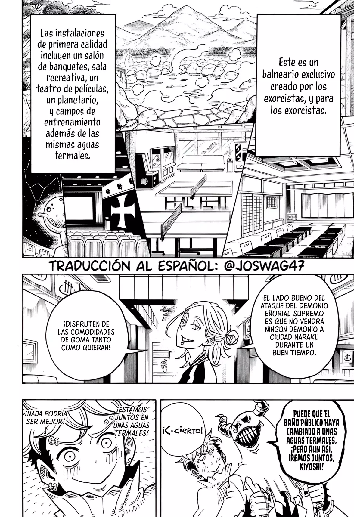 Ultimate Exorcist Kiyoshi Capitulo 24: Vayamos a las Aguas Termales página 3