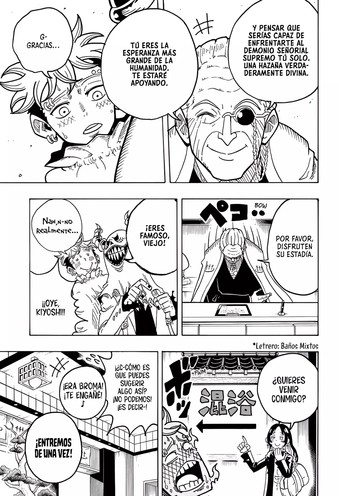 Ultimate Exorcist Kiyoshi Capitulo 24: Vayamos a las Aguas Termales página 6