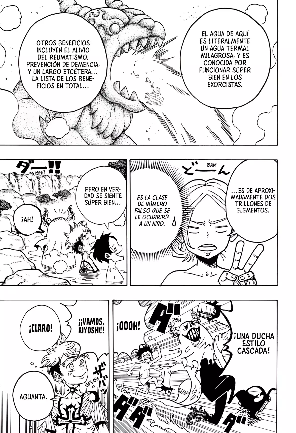 Ultimate Exorcist Kiyoshi Capitulo 24: Vayamos a las Aguas Termales página 8