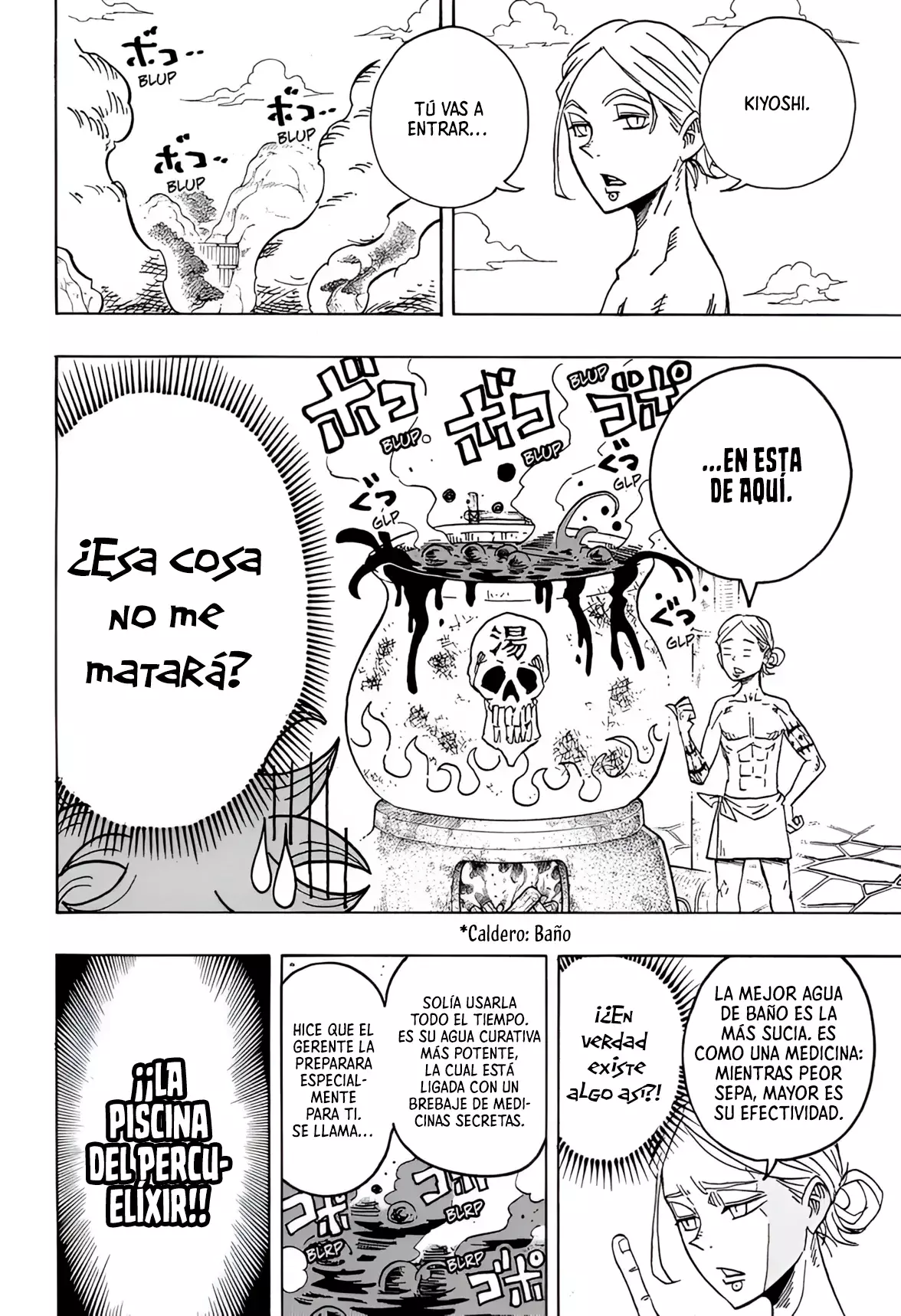 Ultimate Exorcist Kiyoshi Capitulo 24: Vayamos a las Aguas Termales página 9