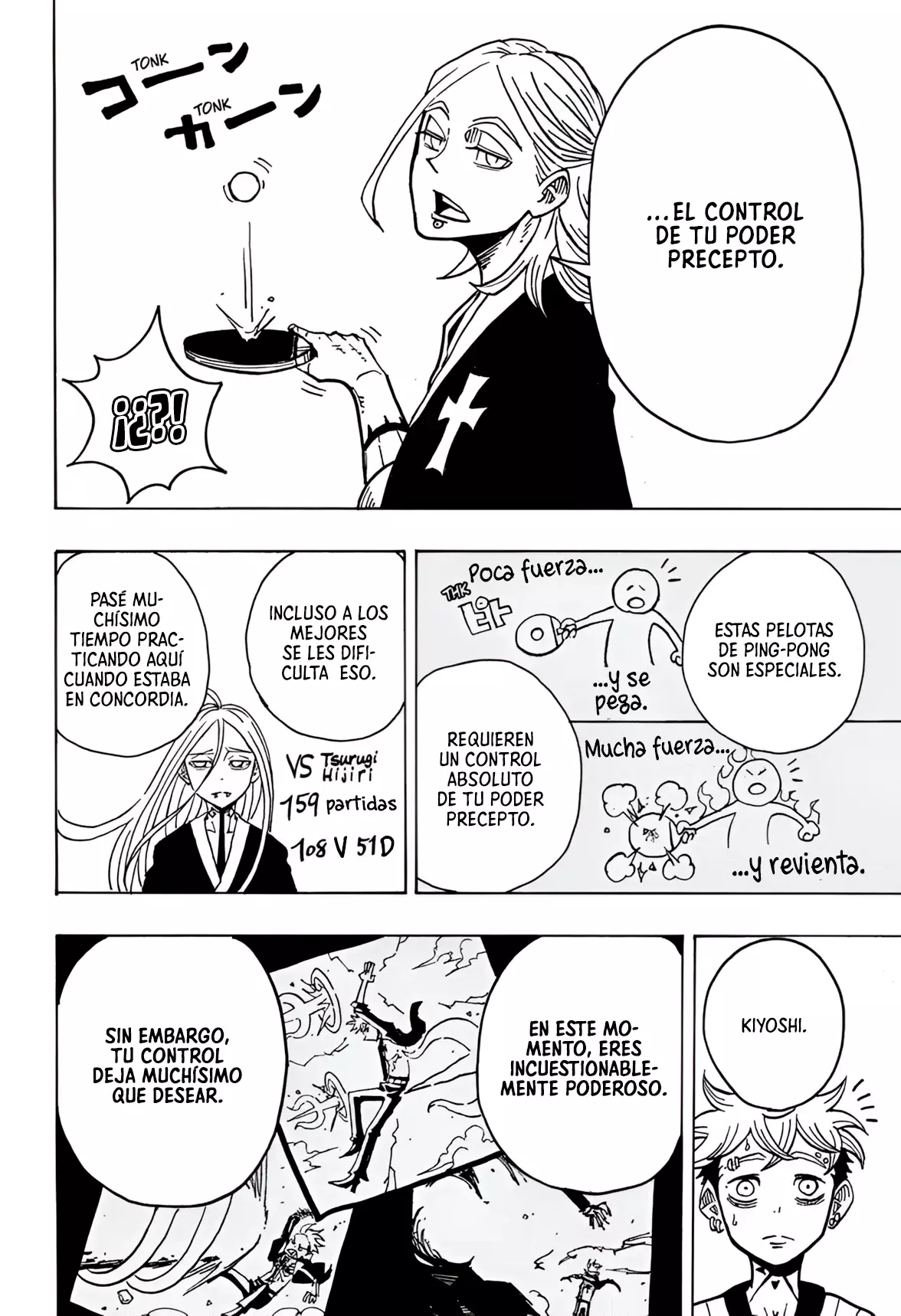 Ultimate Exorcist Kiyoshi Capitulo 25: Juguemos Ping-Pong del Poder Precepto página 10