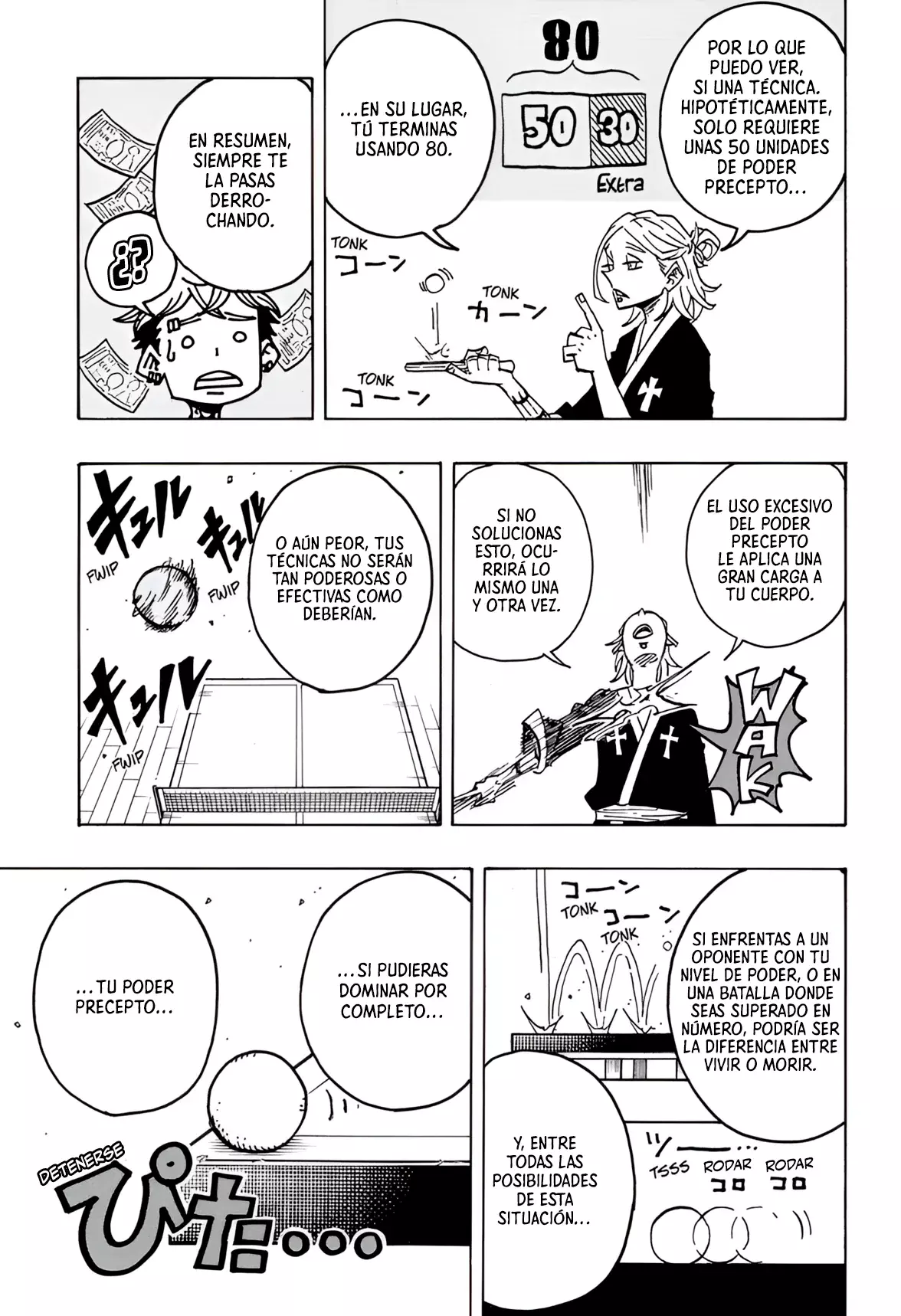Ultimate Exorcist Kiyoshi Capitulo 25: Juguemos Ping-Pong del Poder Precepto página 11