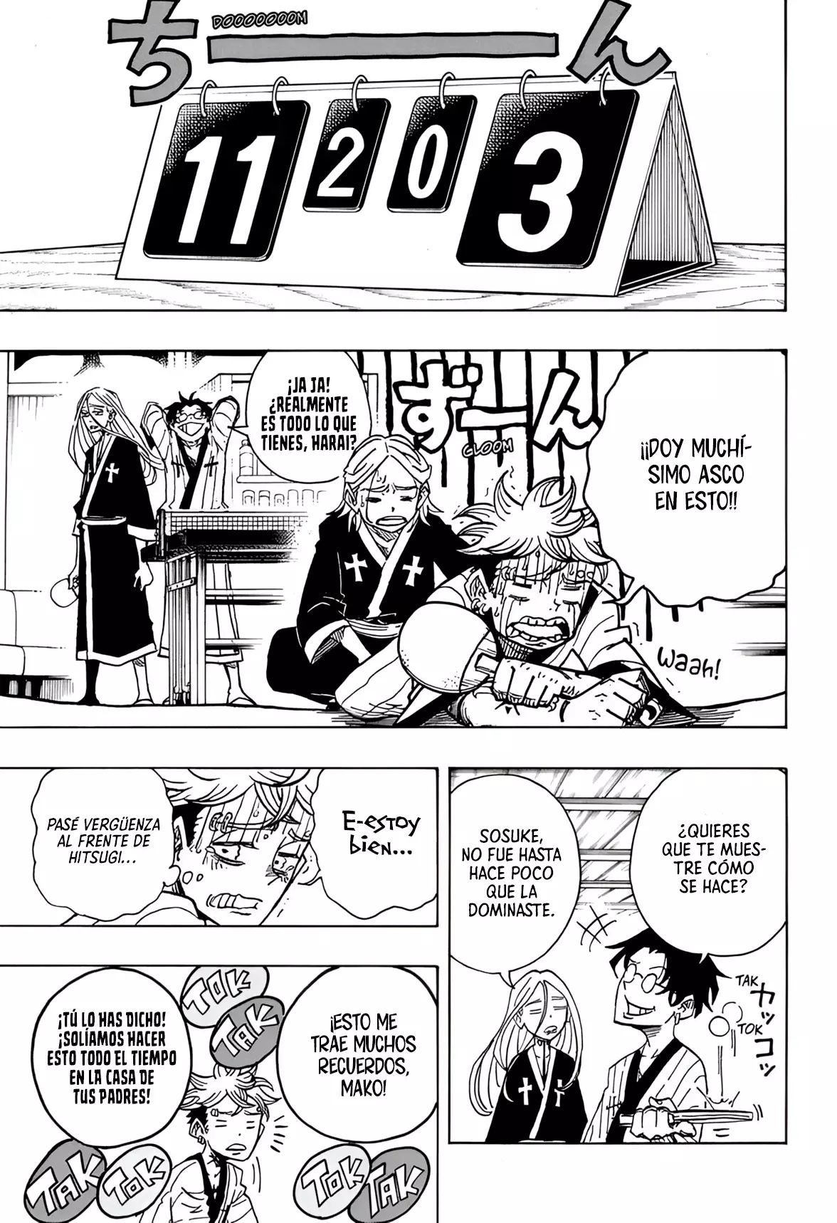 Ultimate Exorcist Kiyoshi Capitulo 25: Juguemos Ping-Pong del Poder Precepto página 13