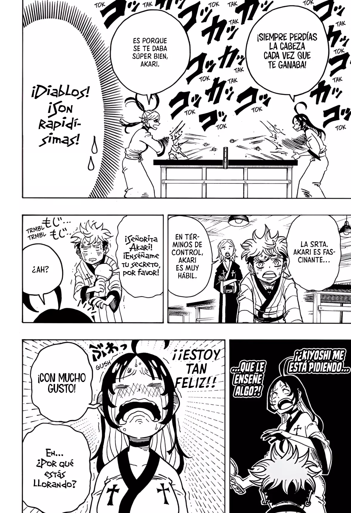 Ultimate Exorcist Kiyoshi Capitulo 25: Juguemos Ping-Pong del Poder Precepto página 14