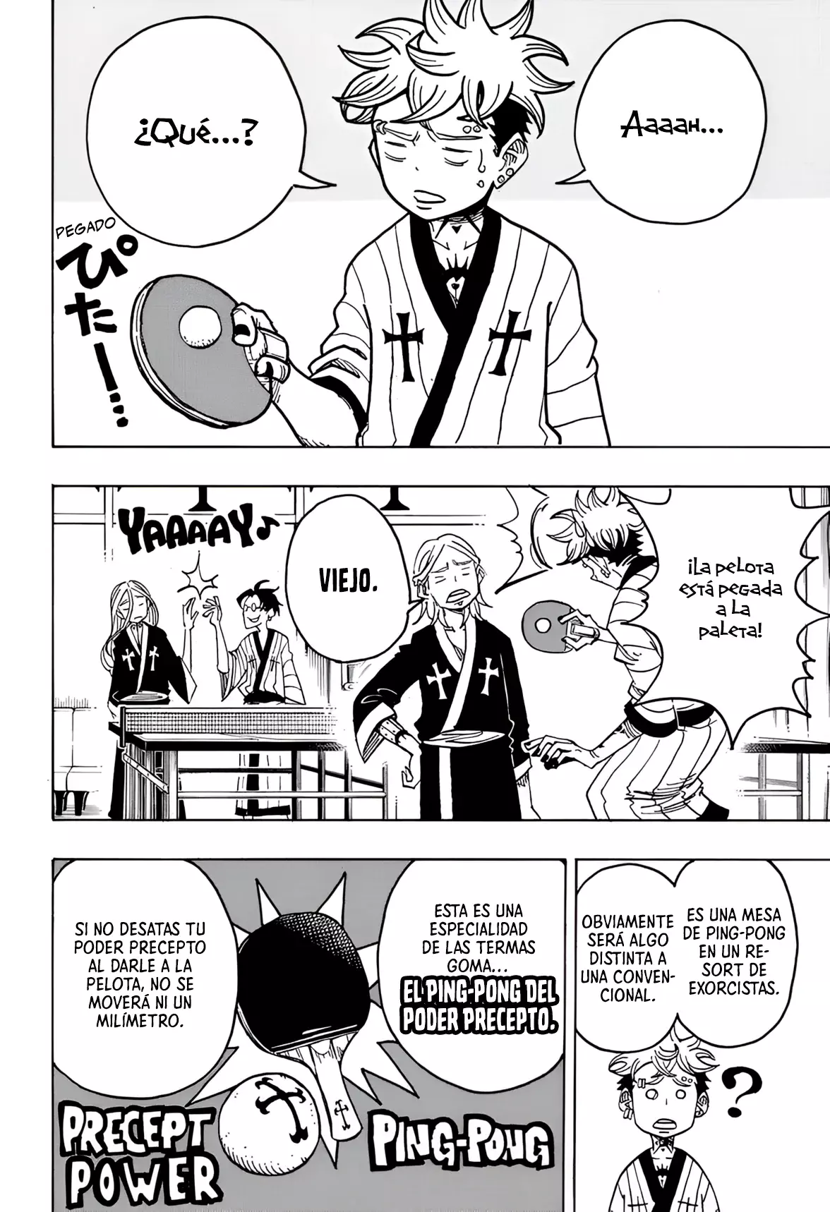 Ultimate Exorcist Kiyoshi Capitulo 25: Juguemos Ping-Pong del Poder Precepto página 6