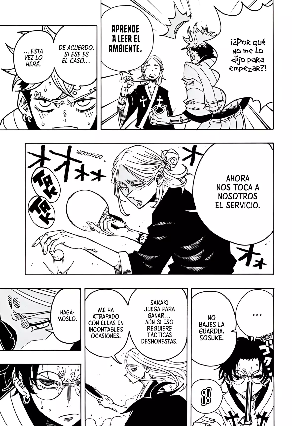 Ultimate Exorcist Kiyoshi Capitulo 25: Juguemos Ping-Pong del Poder Precepto página 7