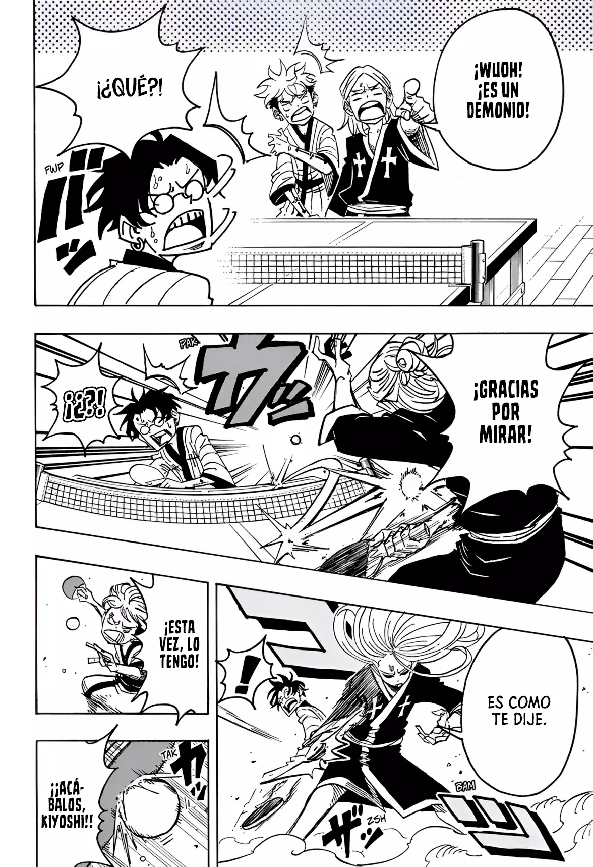 Ultimate Exorcist Kiyoshi Capitulo 25: Juguemos Ping-Pong del Poder Precepto página 8