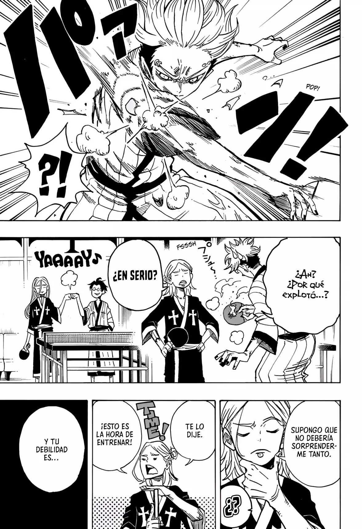 Ultimate Exorcist Kiyoshi Capitulo 25: Juguemos Ping-Pong del Poder Precepto página 9