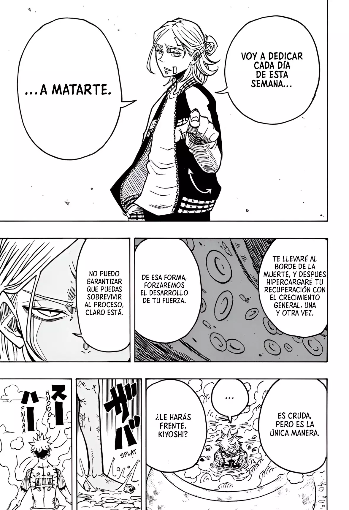 Ultimate Exorcist Kiyoshi Capitulo 27: La Hora de Entrenar para Kiyoshi y Sakaki página 12