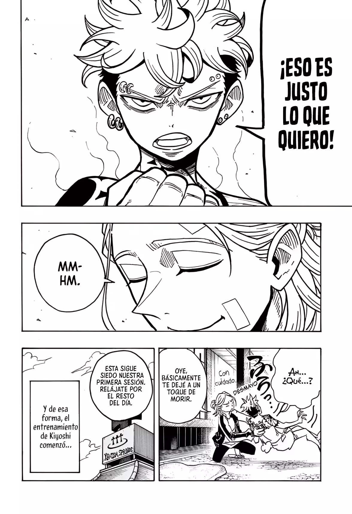 Ultimate Exorcist Kiyoshi Capitulo 27: La Hora de Entrenar para Kiyoshi y Sakaki página 13
