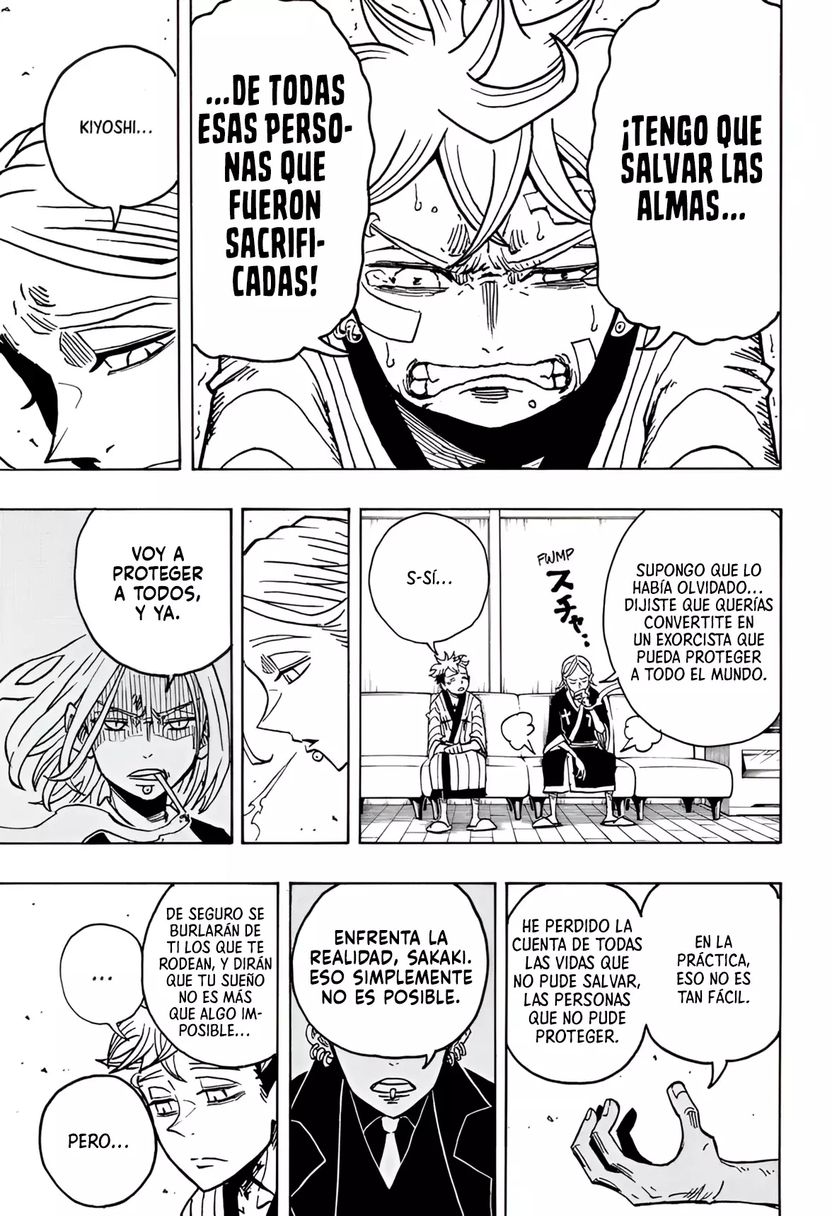 Ultimate Exorcist Kiyoshi Capitulo 27: La Hora de Entrenar para Kiyoshi y Sakaki página 16