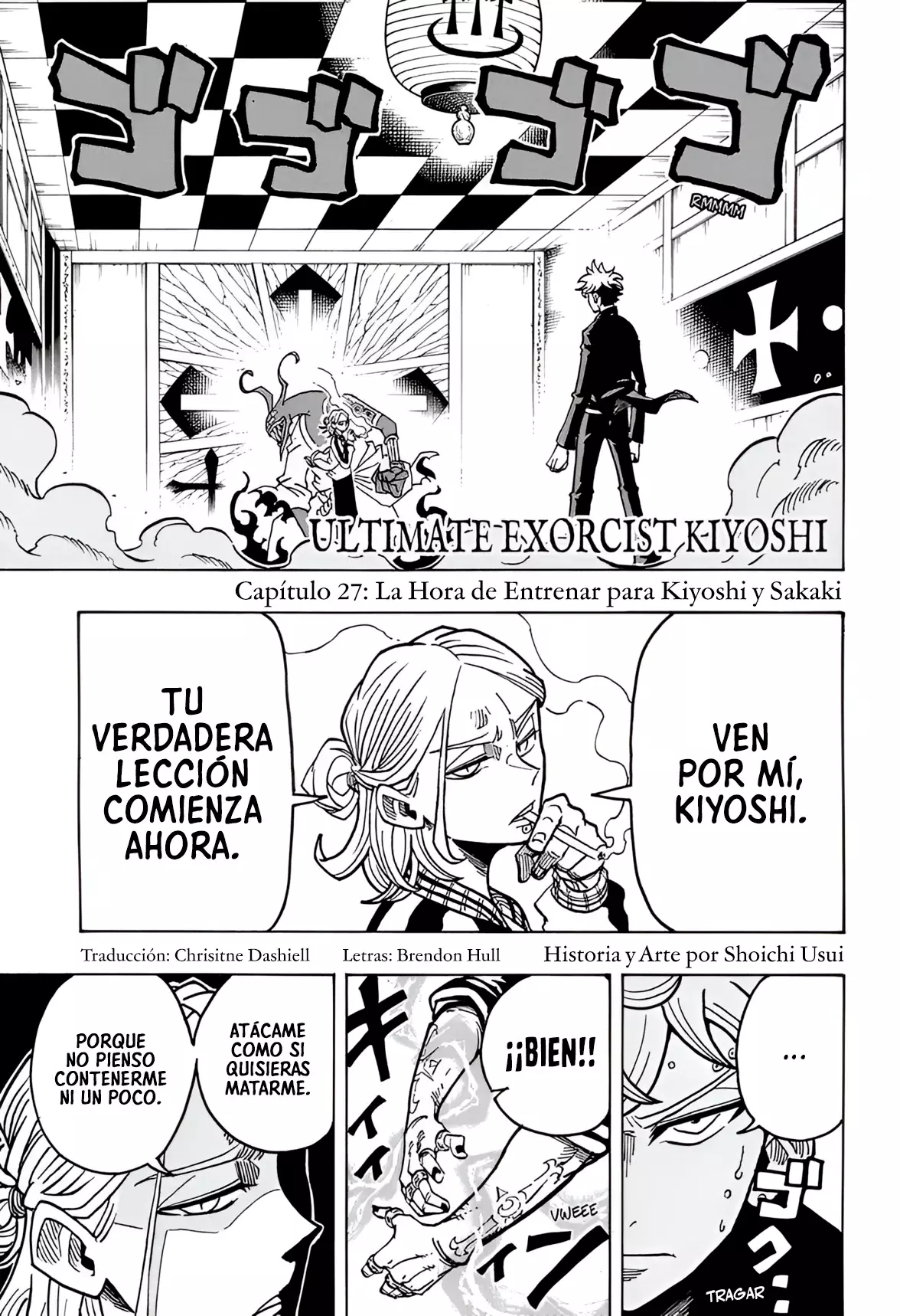 Ultimate Exorcist Kiyoshi Capitulo 27: La Hora de Entrenar para Kiyoshi y Sakaki página 2