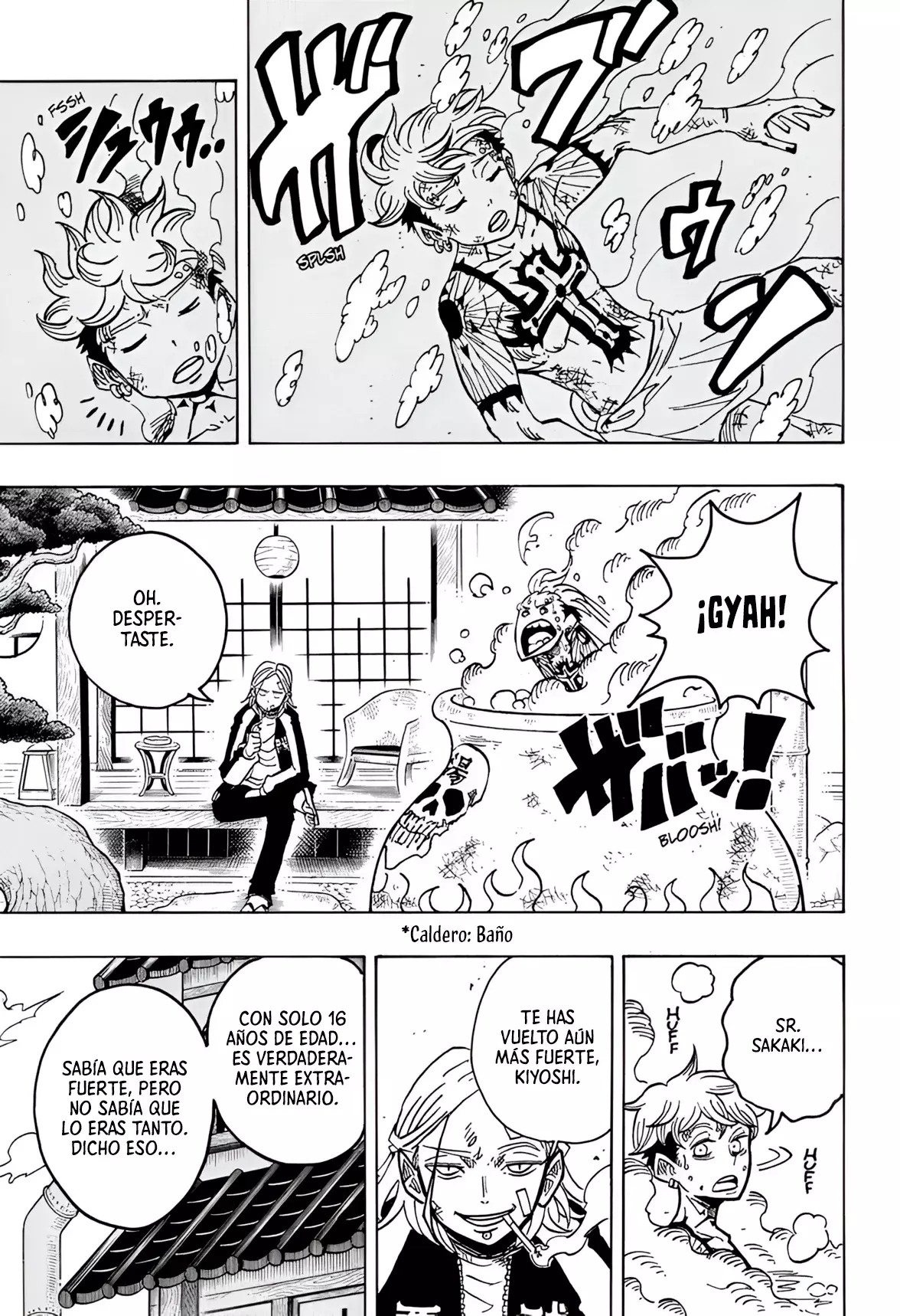 Ultimate Exorcist Kiyoshi Capitulo 27: La Hora de Entrenar para Kiyoshi y Sakaki página 8