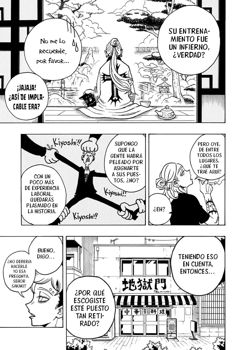 Ultimate Exorcist Kiyoshi Capitulo 3: Restaurante Chino Las Puertas del Infierno página 11