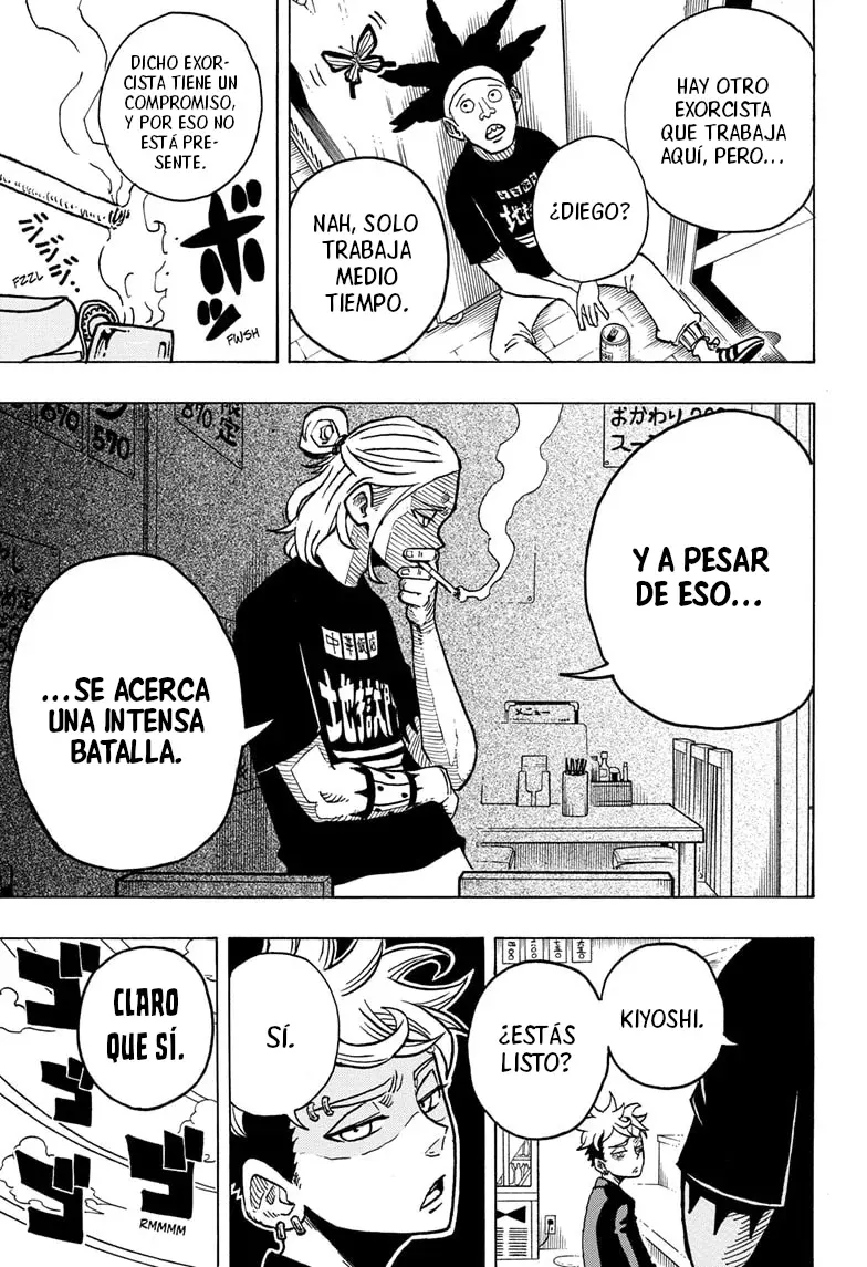 Ultimate Exorcist Kiyoshi Capitulo 3: Restaurante Chino Las Puertas del Infierno página 15