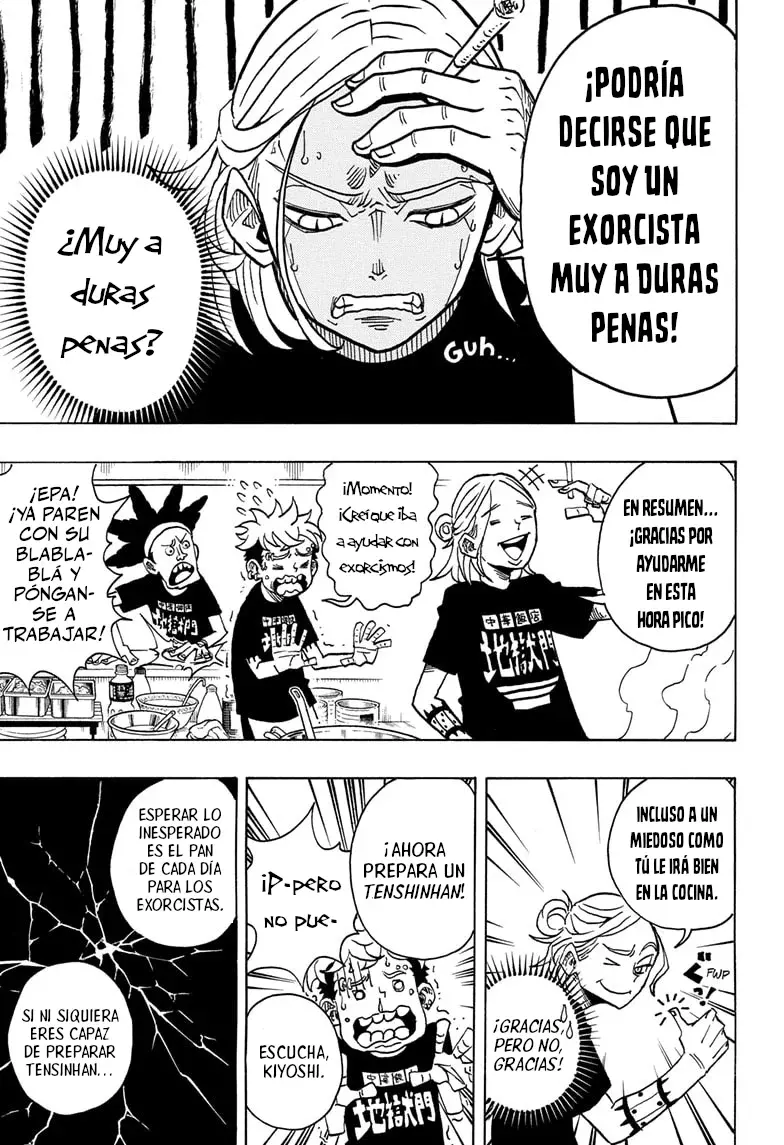 Ultimate Exorcist Kiyoshi Capitulo 3: Restaurante Chino Las Puertas del Infierno página 17